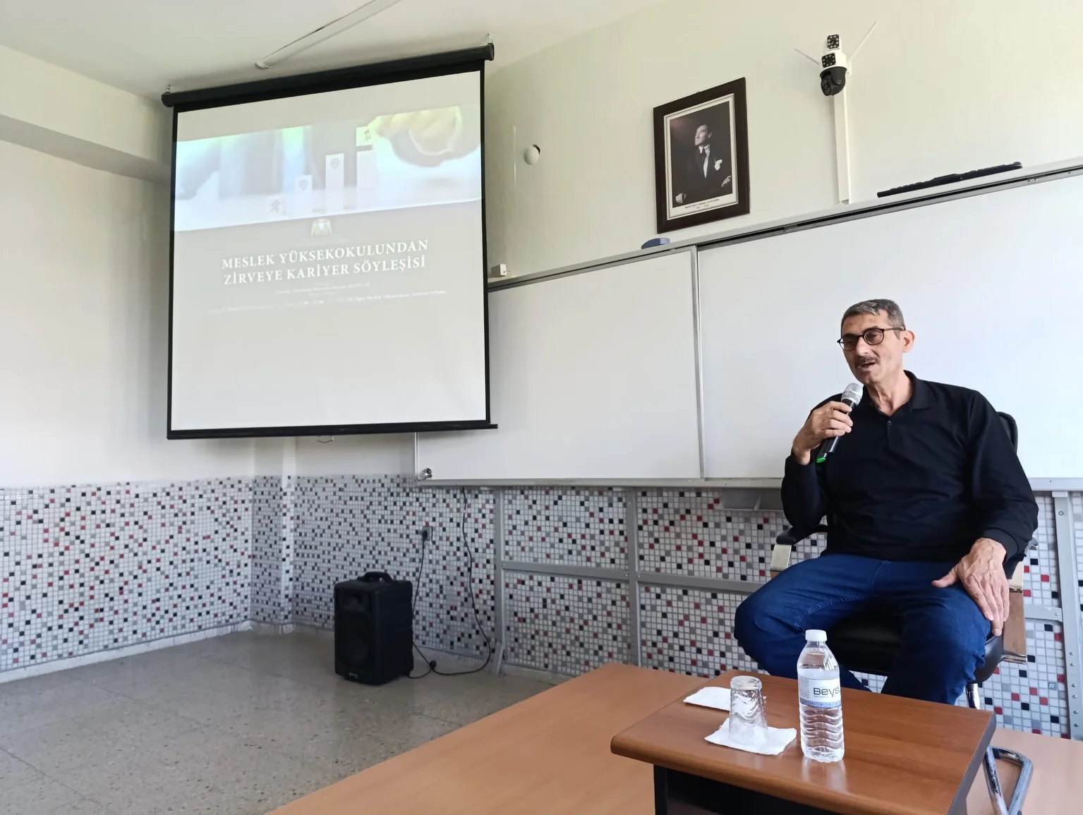 Meslek Yüksekokulundan Zirveye Kariyer Söyleşisi