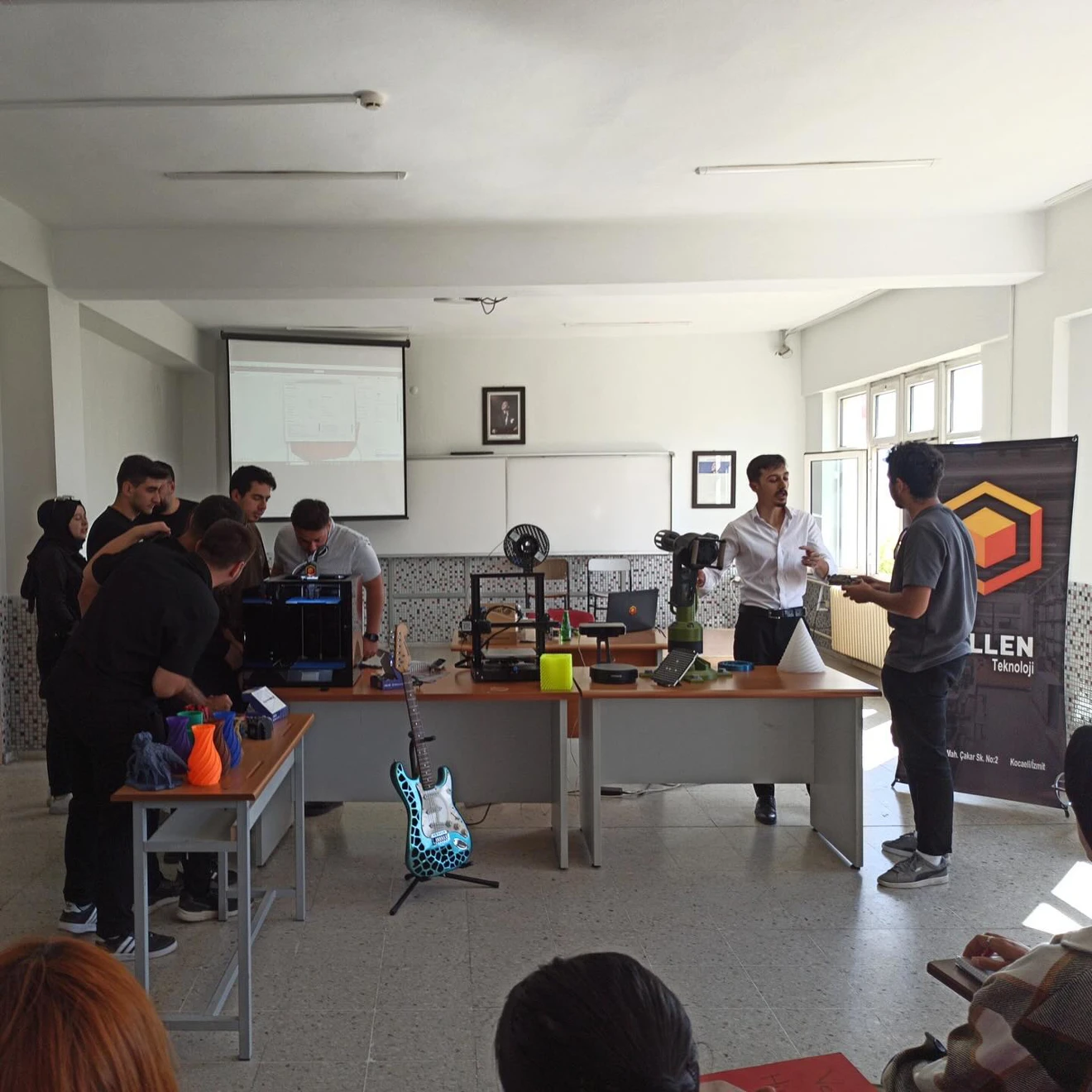 Ilgın Meslek Yüksekokulunda 3D Tasarım ve Baskı Teknolojileri Üzerine Atölye Çalışması (Workshop) Gerçekleştirildi