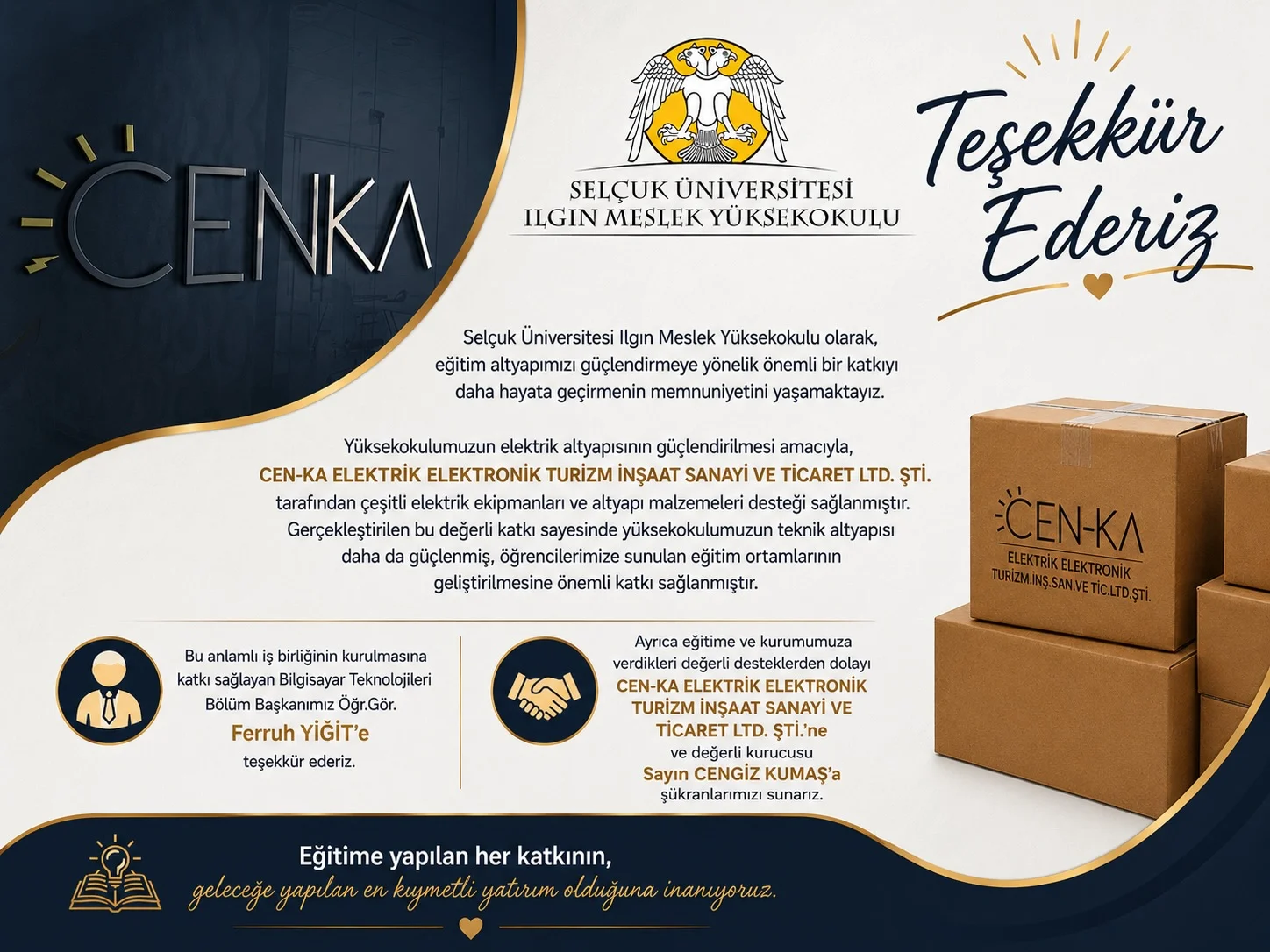 CEN-KA Eğitim Desteği