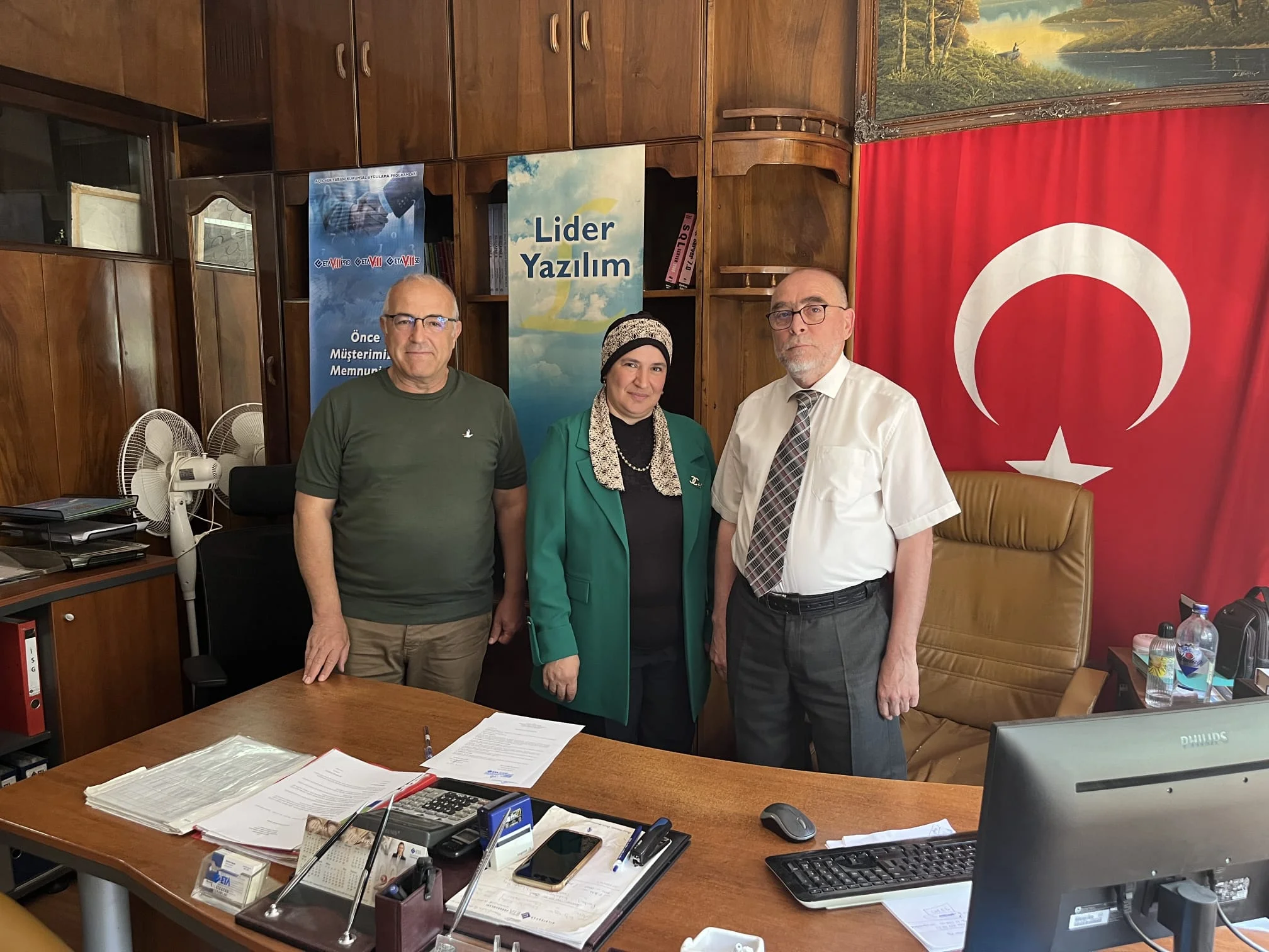 Okulumuz İşletme Programı ETA Bilgisayar ile Dış Paydaş İş birliği anlaşması imzaladı.
