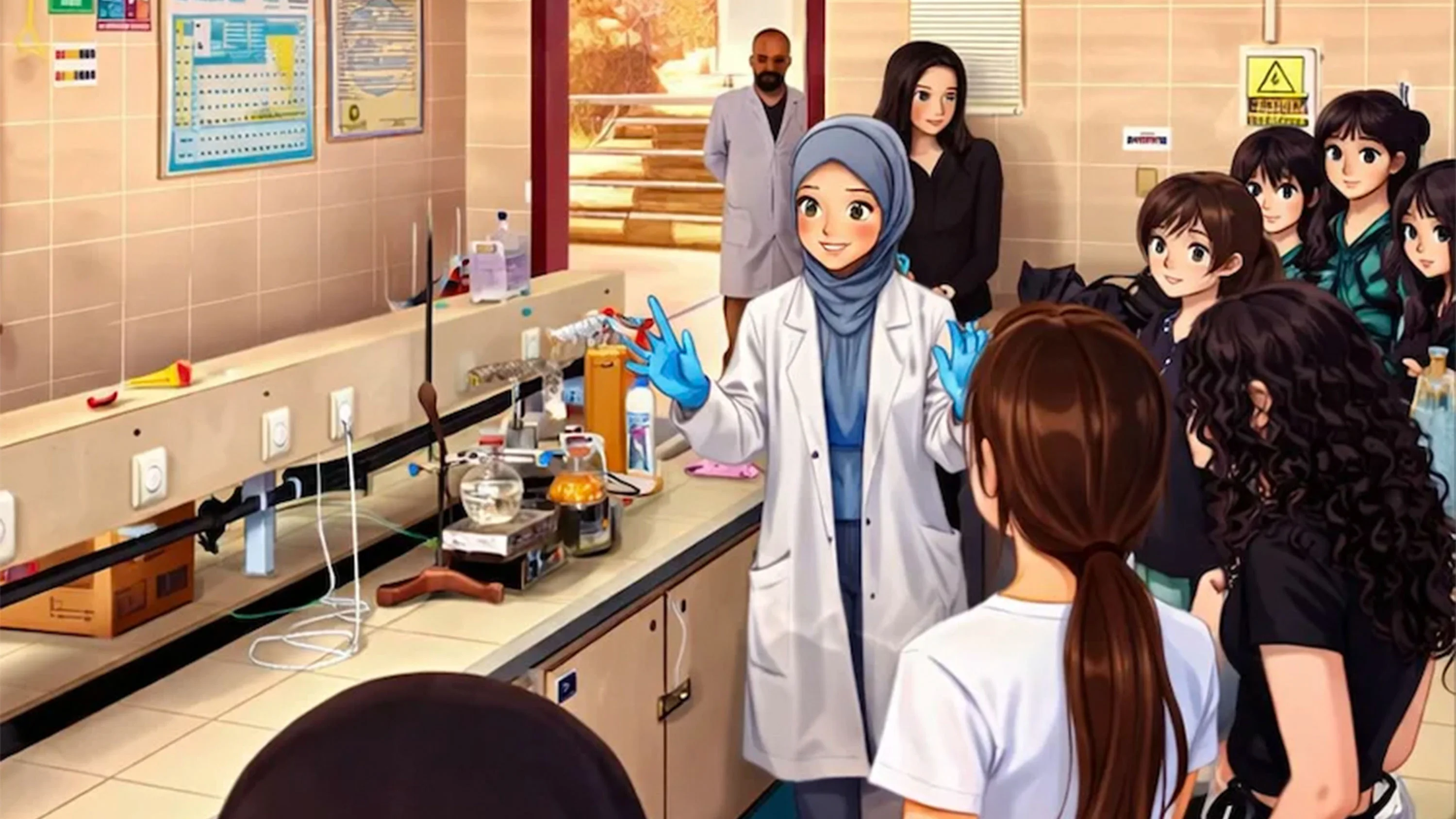 Selçuk Üniversitesi Sevgi Evlerinde kalan öğrencileri ağırladı