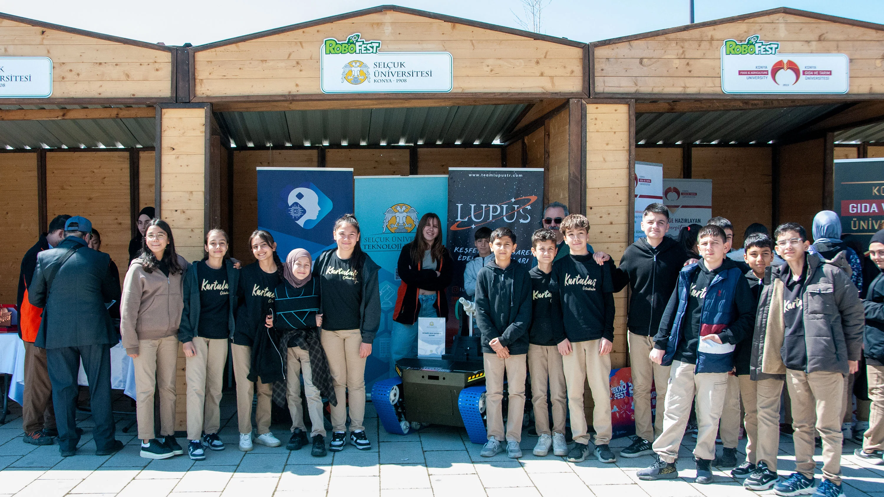 Selçuk Üniversitesi, Konya ROBOFEST'te yerini aldı