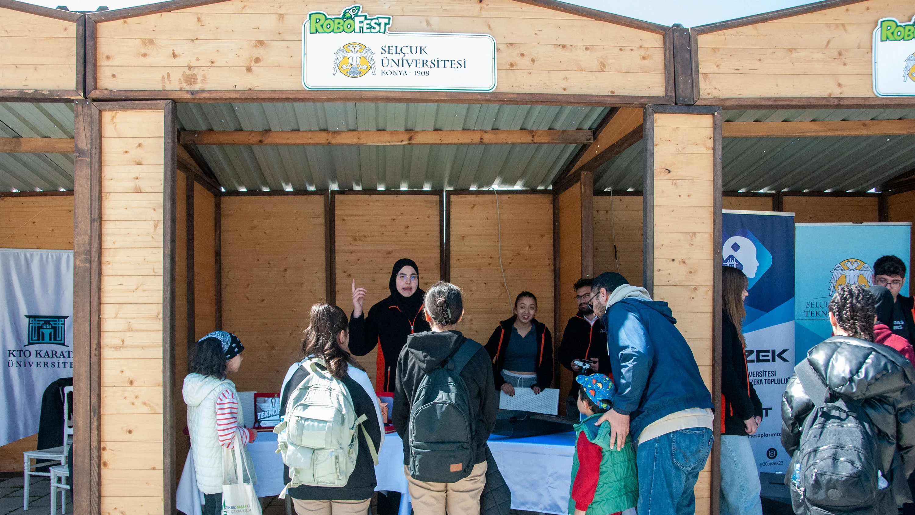 Selçuk Üniversitesi, Konya ROBOFEST'te yerini aldı
