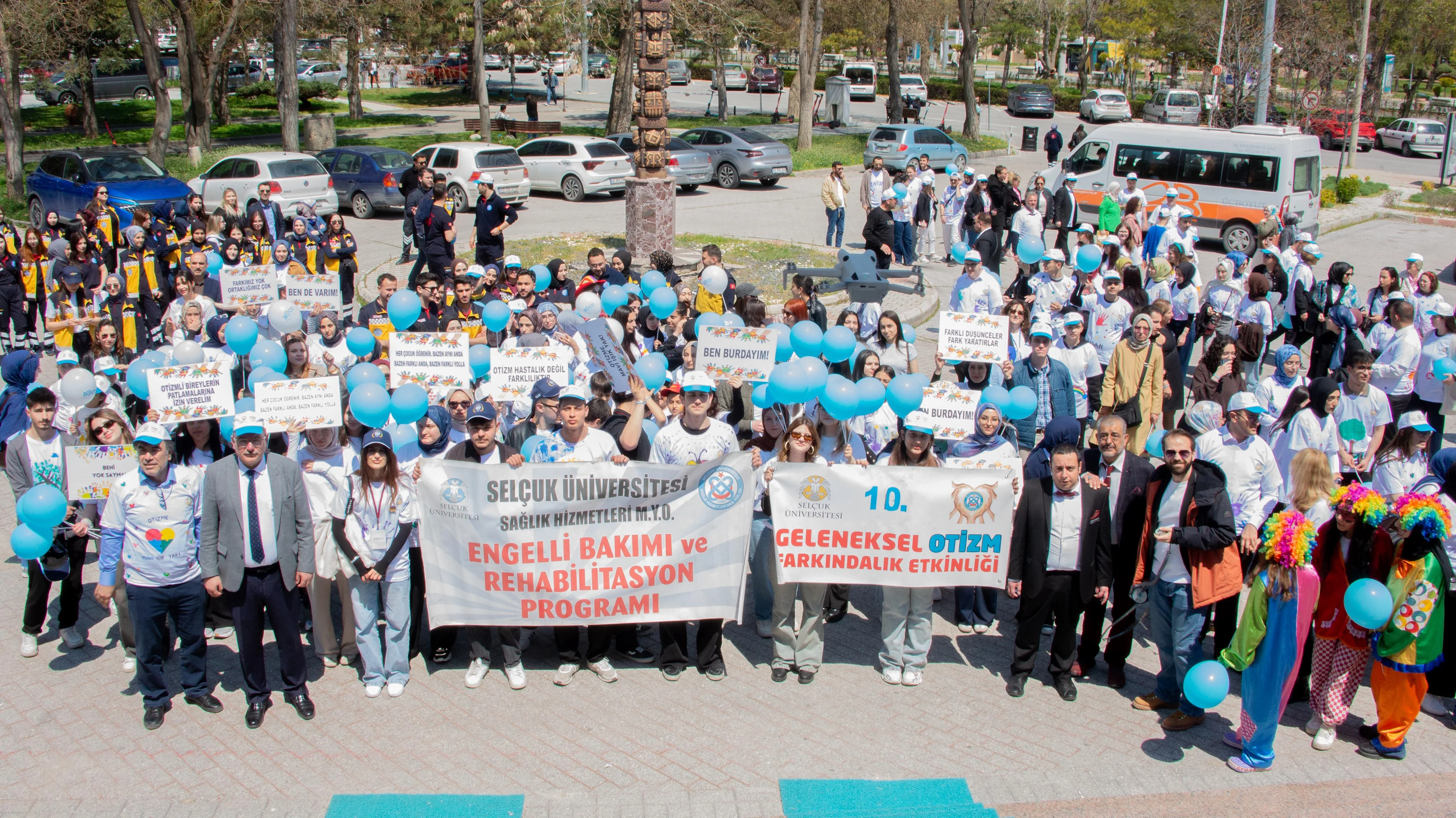 Selçuk Üniversitesinde Otizm Farkındalık Etkinliği düzenlendi