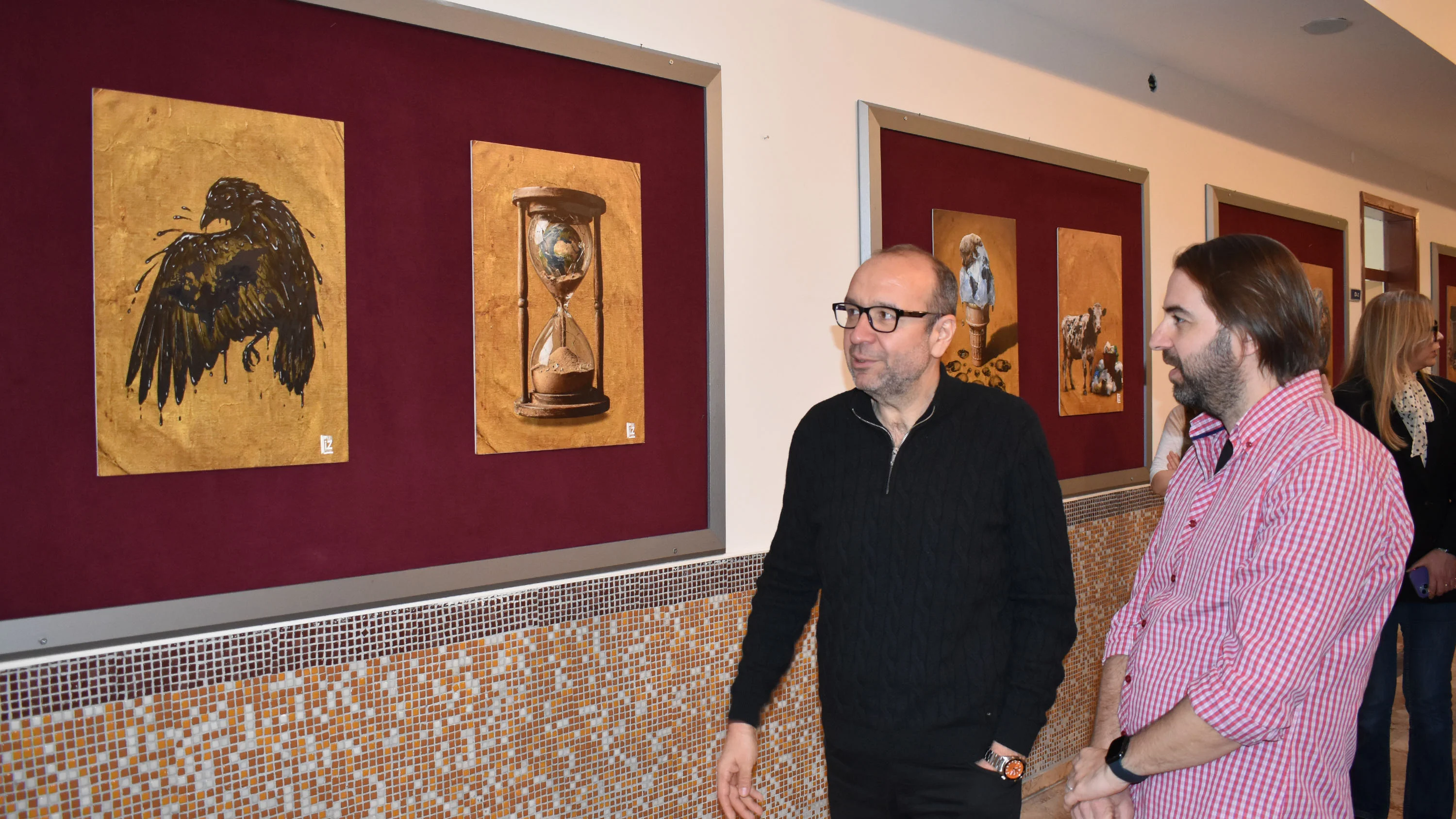 Çevre kirliliğine dikkat çeken “Kirli İz” sergisi açıldı