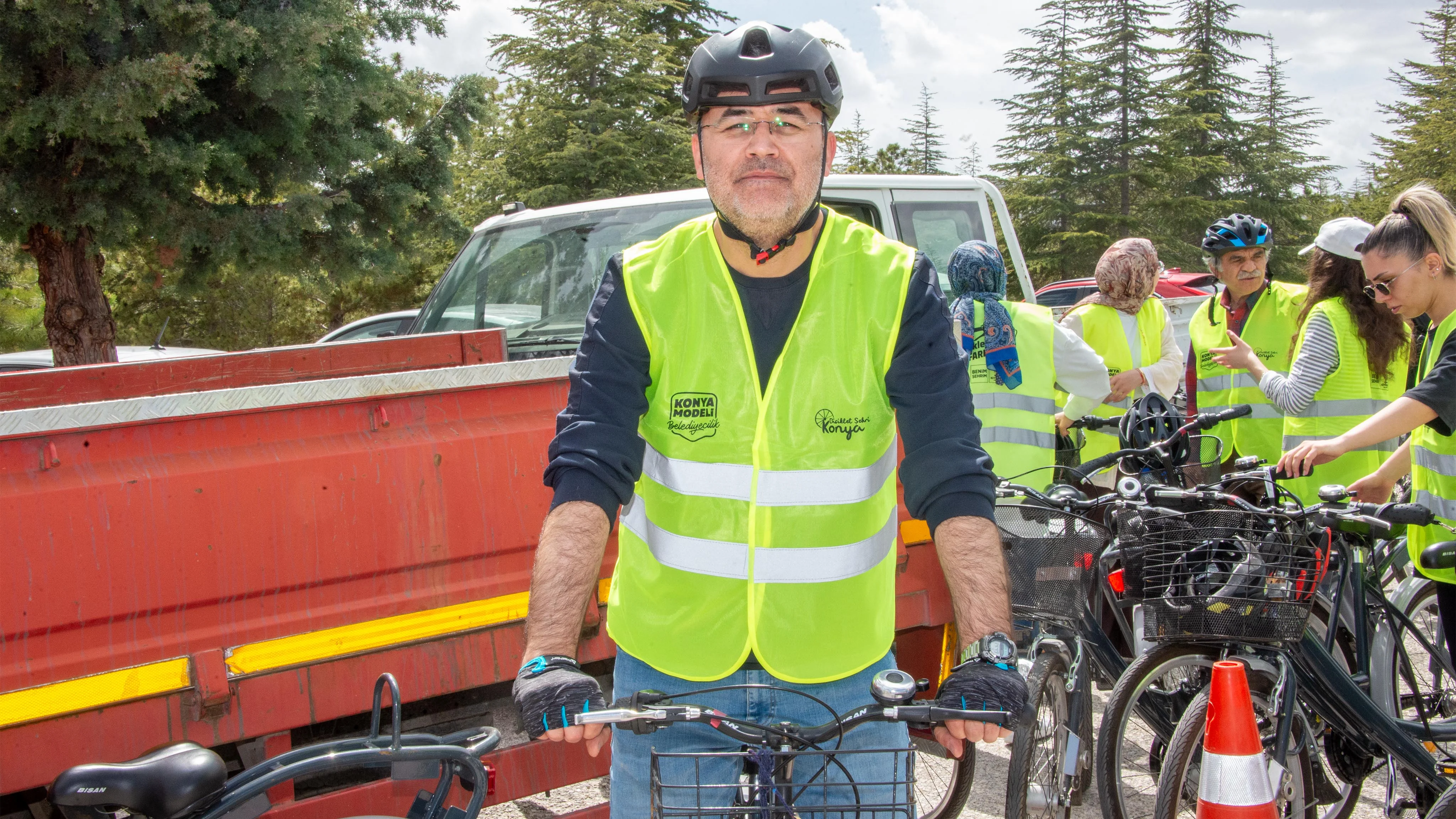 Selçuk Üniversitesinde pedallar sağlıklı yaşam için çevrildi