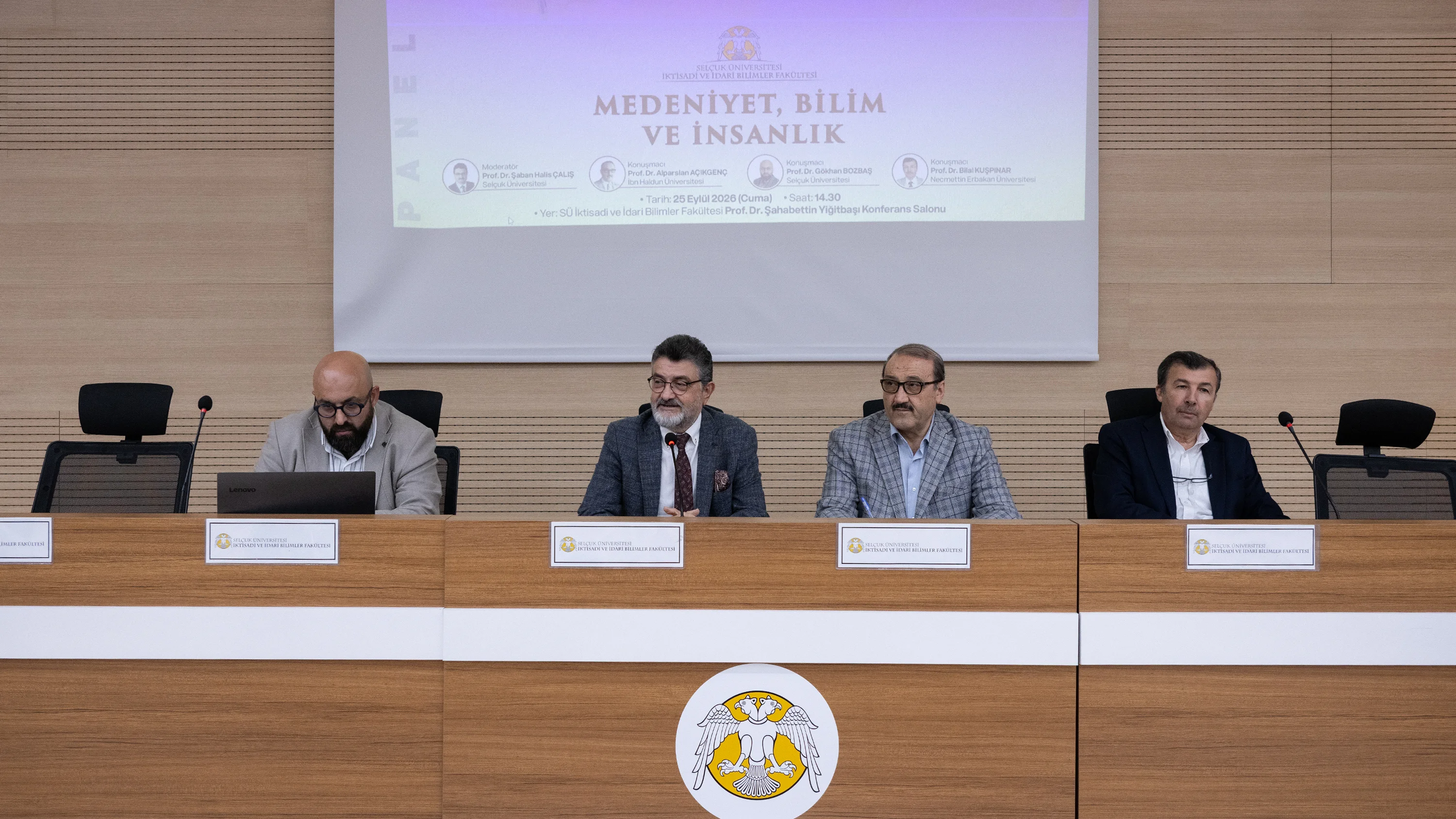 Selçuk Üniversitesinde terörsüz Türkiye konferansları başladı