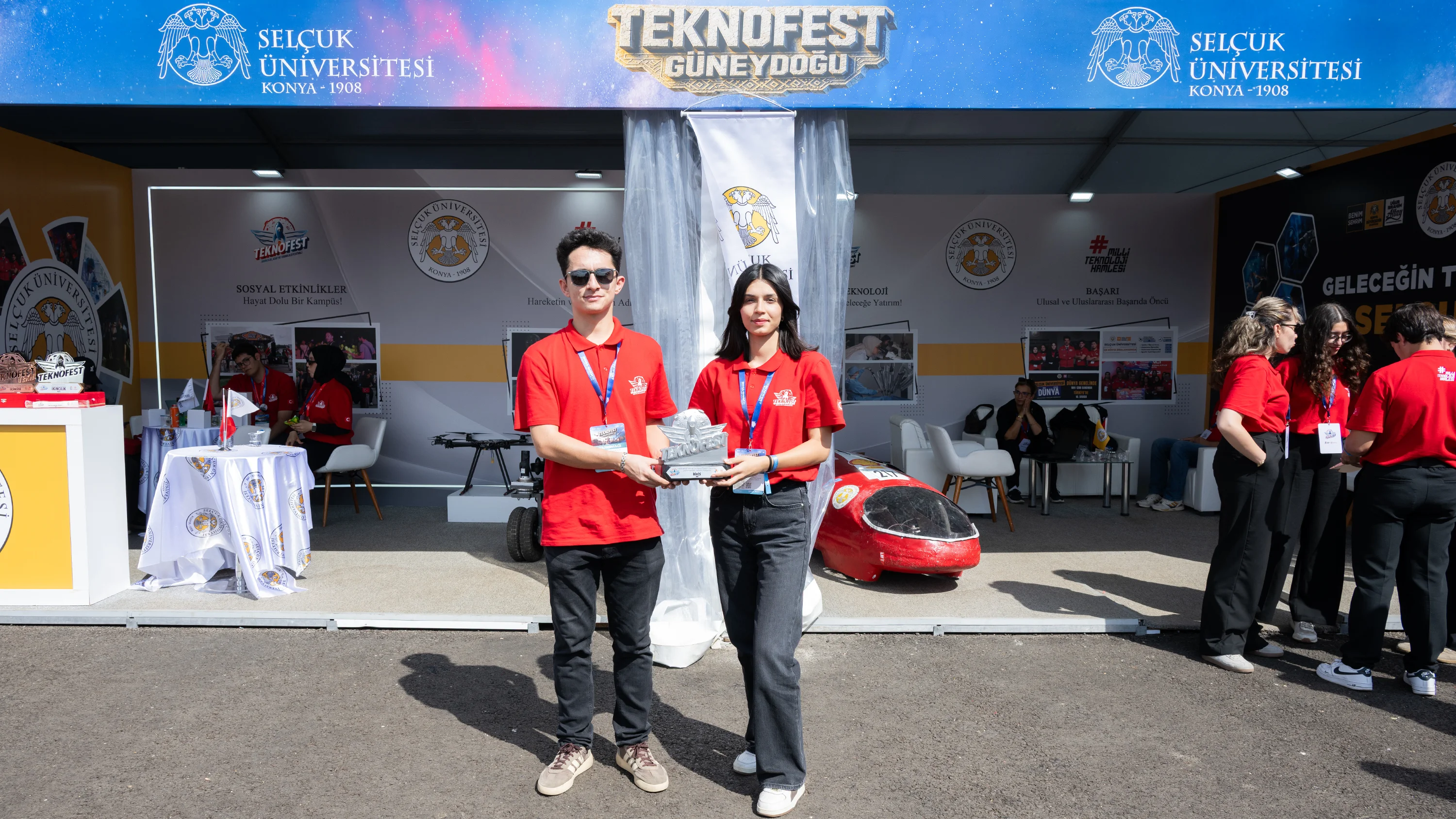 Selçuk Üniversitesi, TEKNOFEST Güneydoğu’da 5 ödülün sahibi