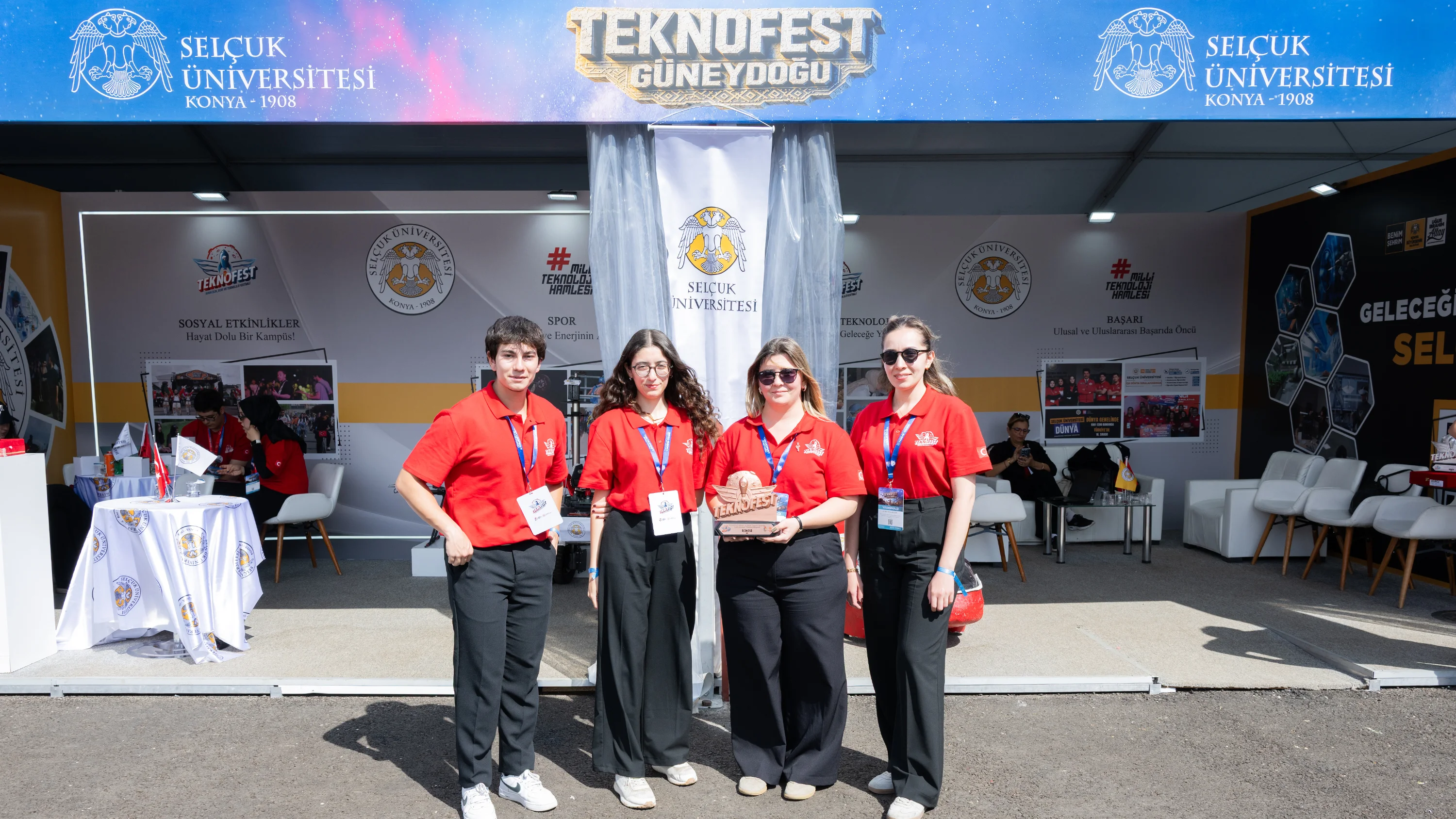 Selçuk Üniversitesi, TEKNOFEST Güneydoğu’da 5 ödülün sahibi