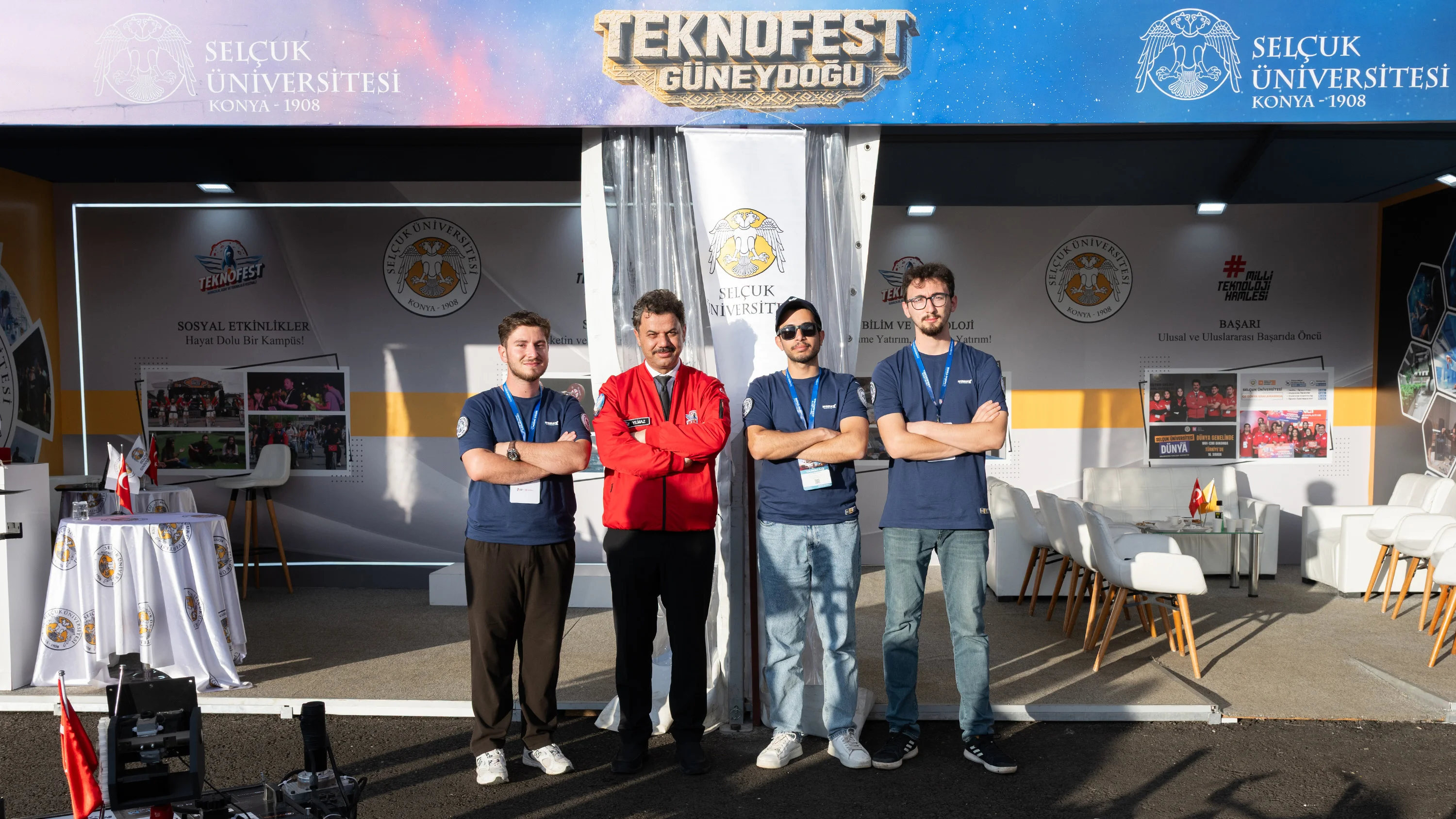 Selçuk Üniversitesi, TEKNOFEST Güneydoğu’da 5 ödülün sahibi