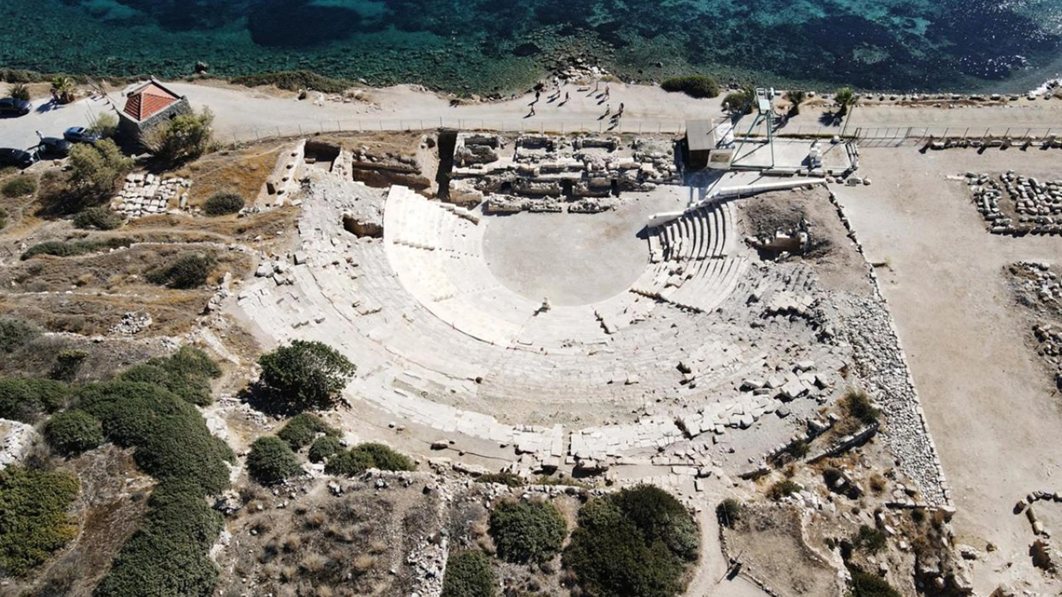 Selçuk Üniversitesinin yürüttüğü Knidos kazılarında yeni bir proje hayata geçiriliyor