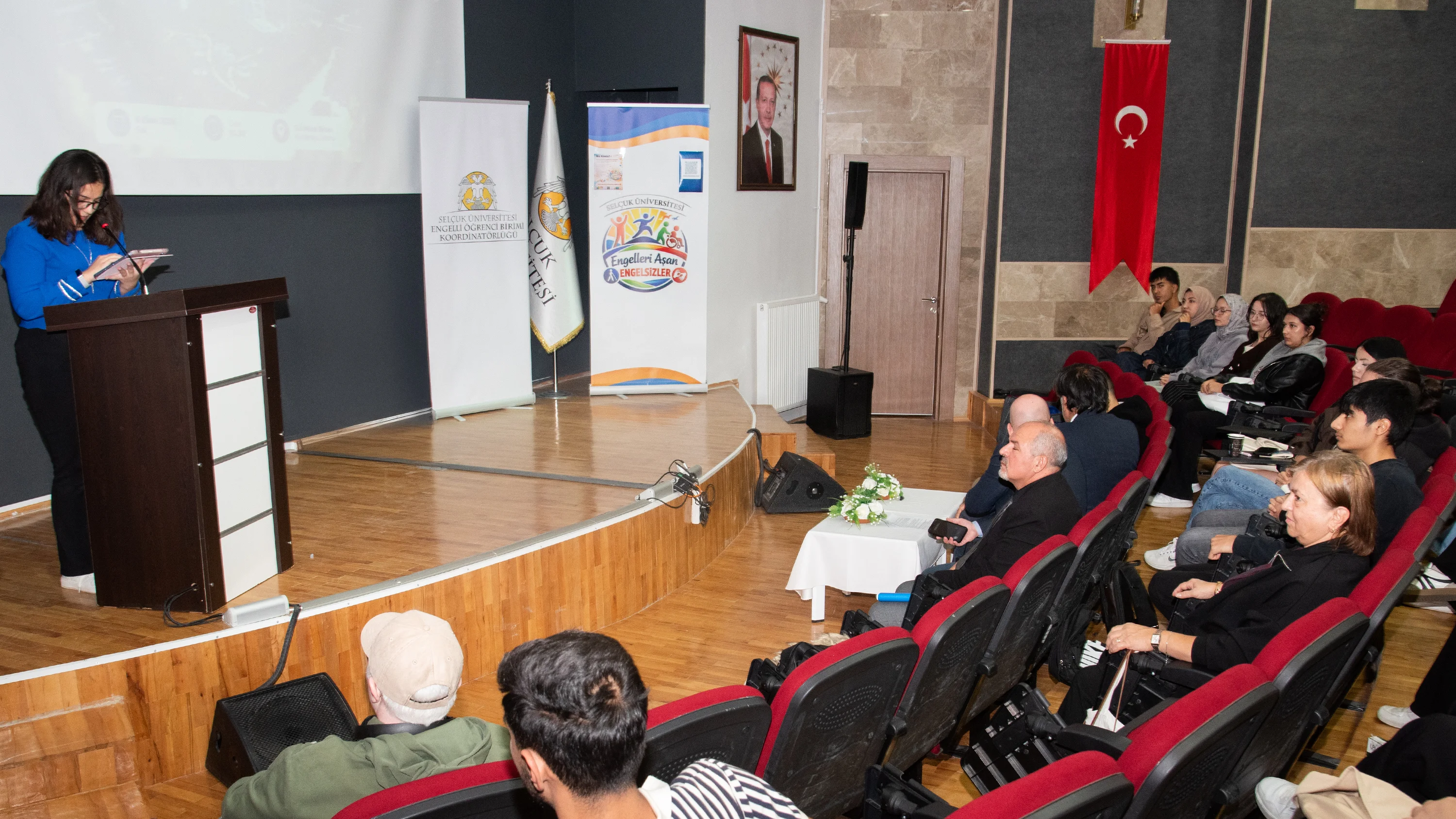 Selçuk Üniversitesinde engelli öğrenciler için oryantasyon programı düzenlendi
