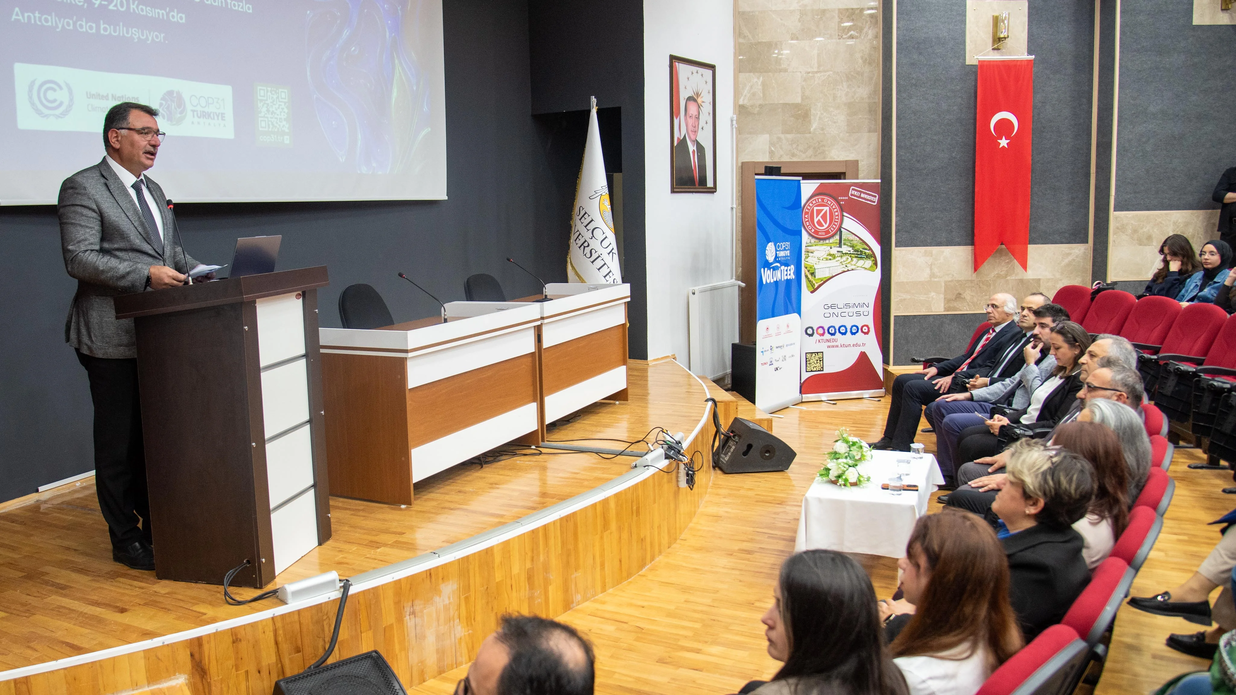 Selçuk Üniversitesinden COP31’e 60 proje ve 156 faaliyetle katkı