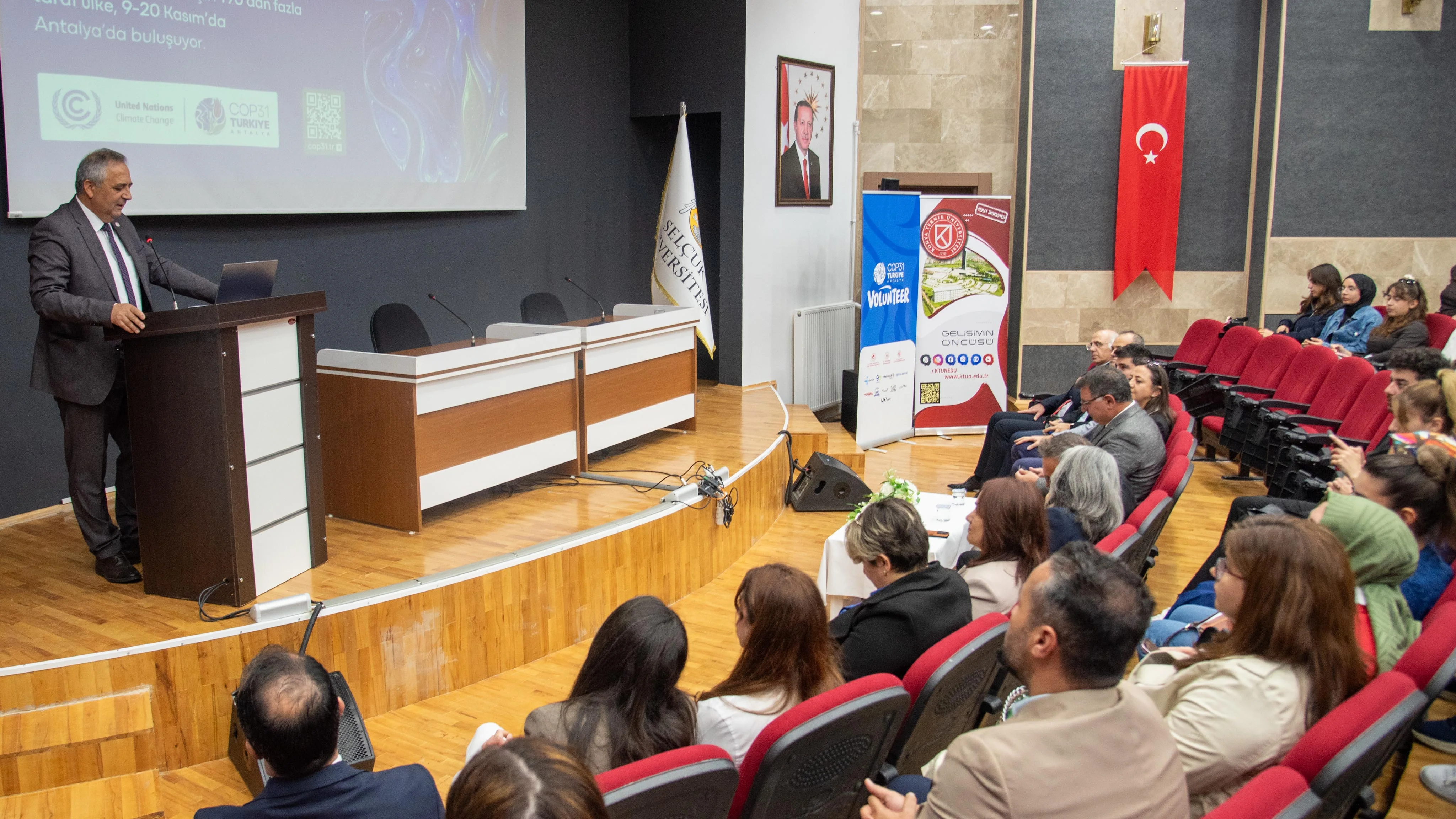 Selçuk Üniversitesinden COP31’e 60 proje ve 156 faaliyetle katkı