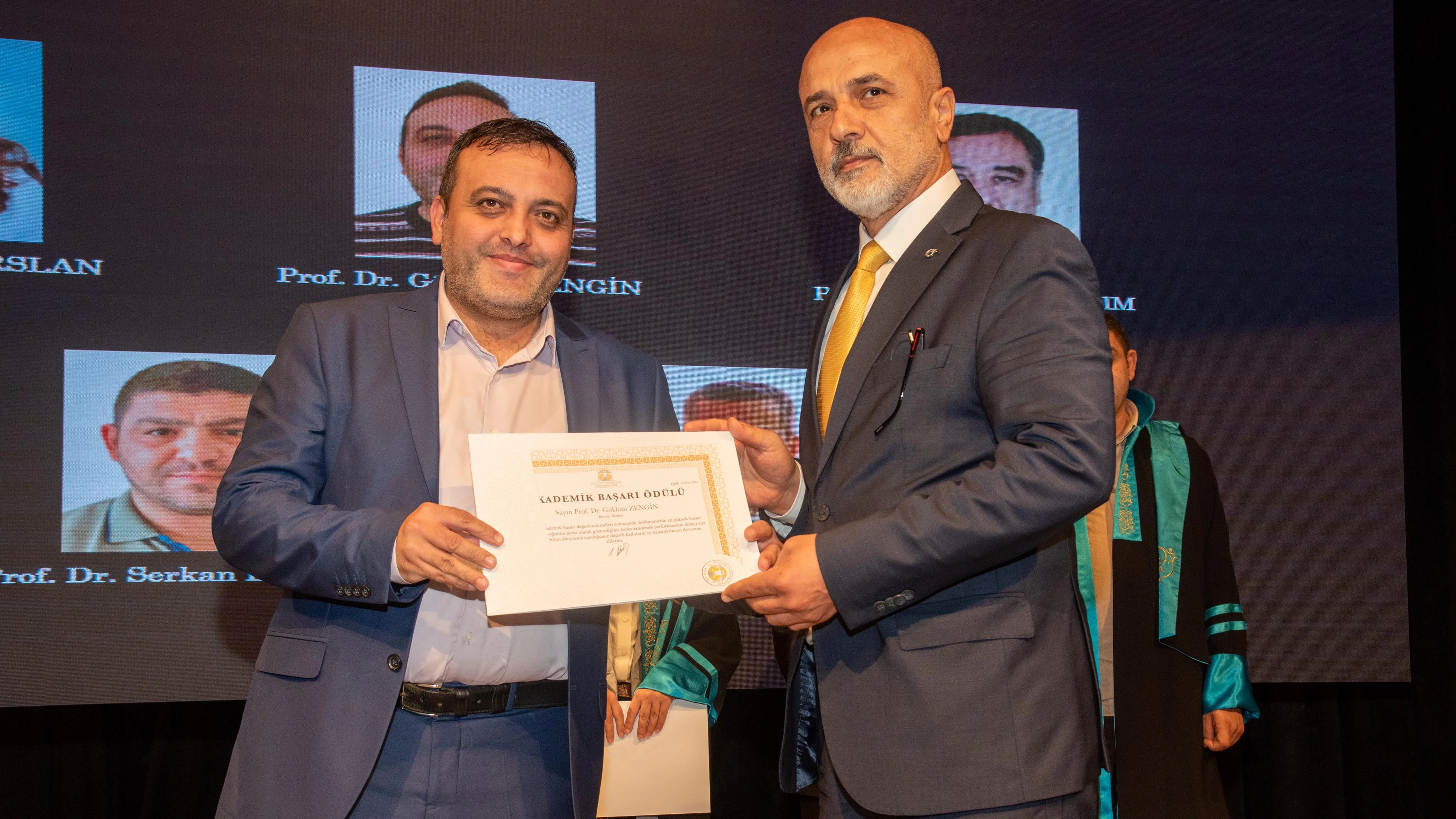 Fen Fakültesinde akademik başarılar ödüllendirildi