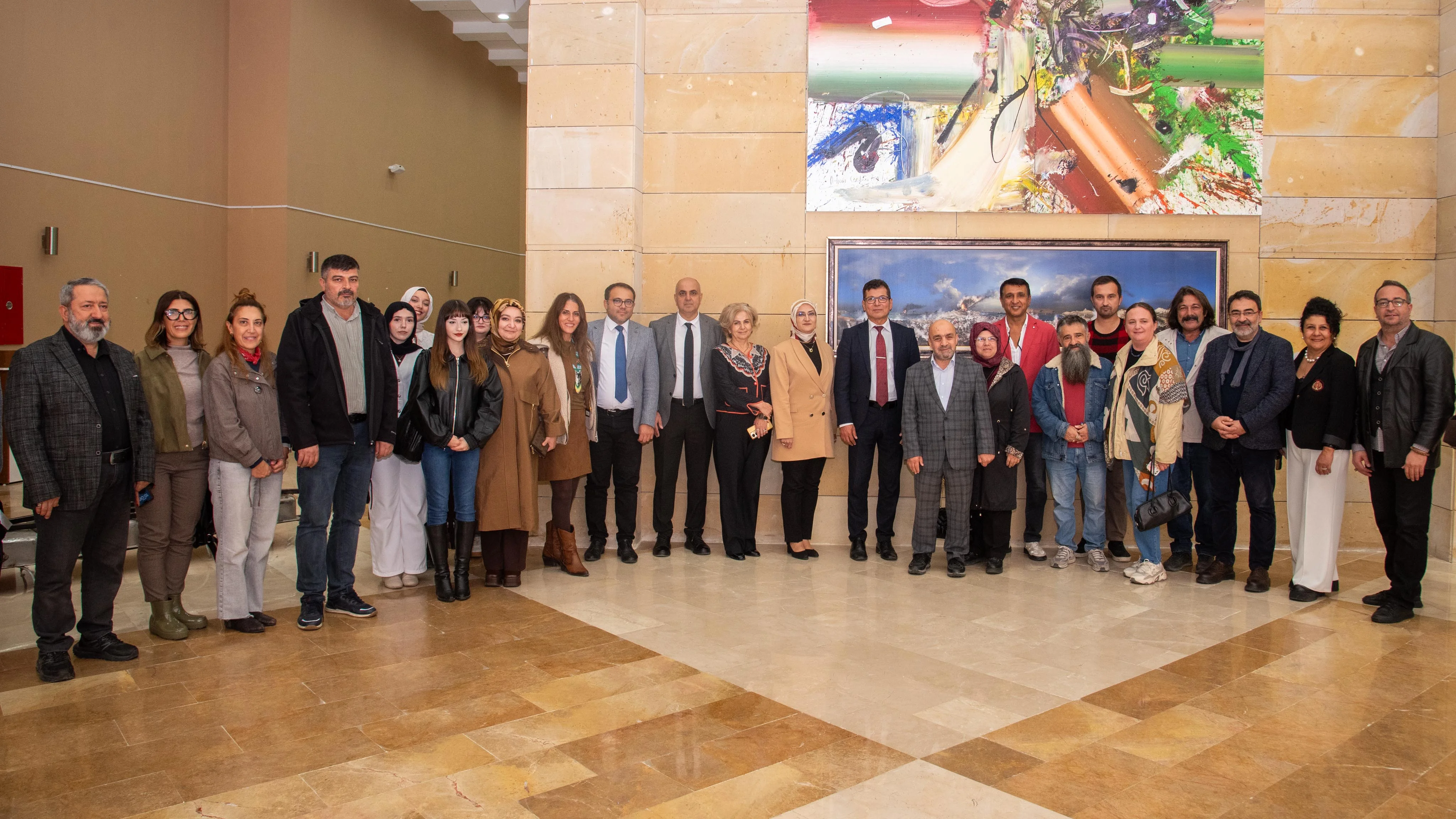 Selçuk Üniversitesinde metal atıklar ARTık Sergisi’nde sanata dönüştü