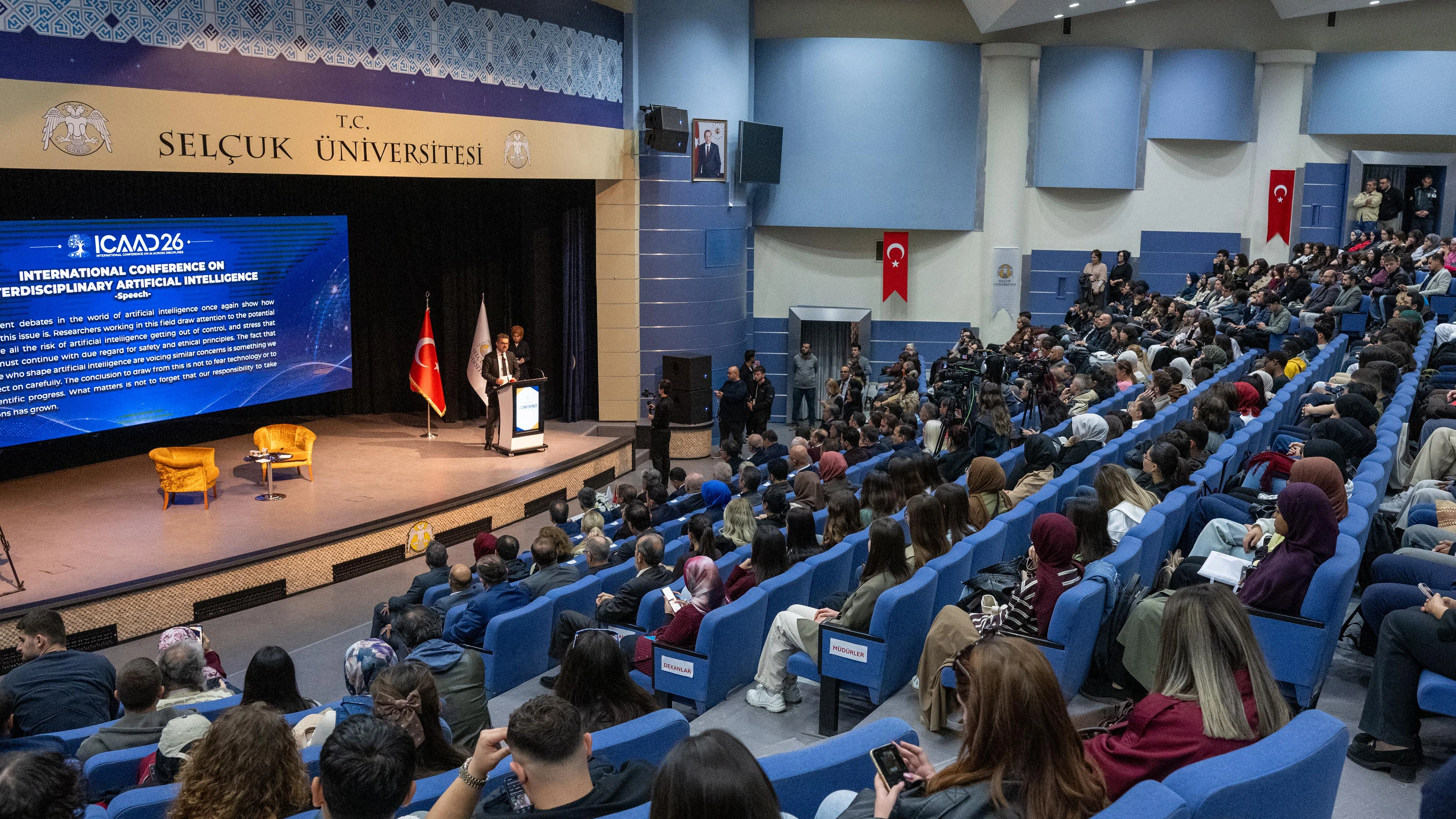 Selçuk Üniversitesinde Uluslararası Yapay Zekâ Konferansı başladı
