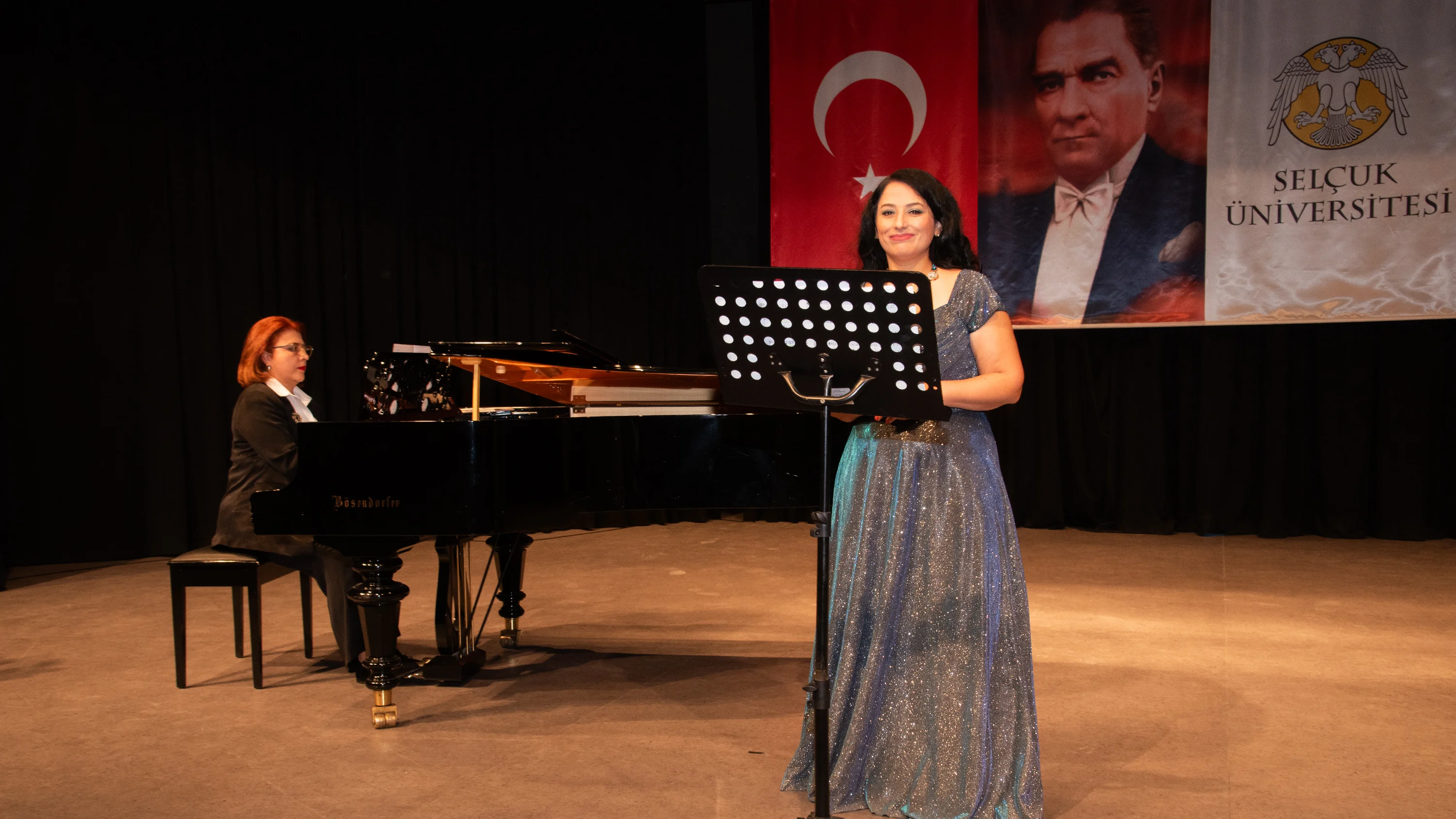Selçuk Üniversitesinde Cumhuriyet Konseri büyük beğeni aldı