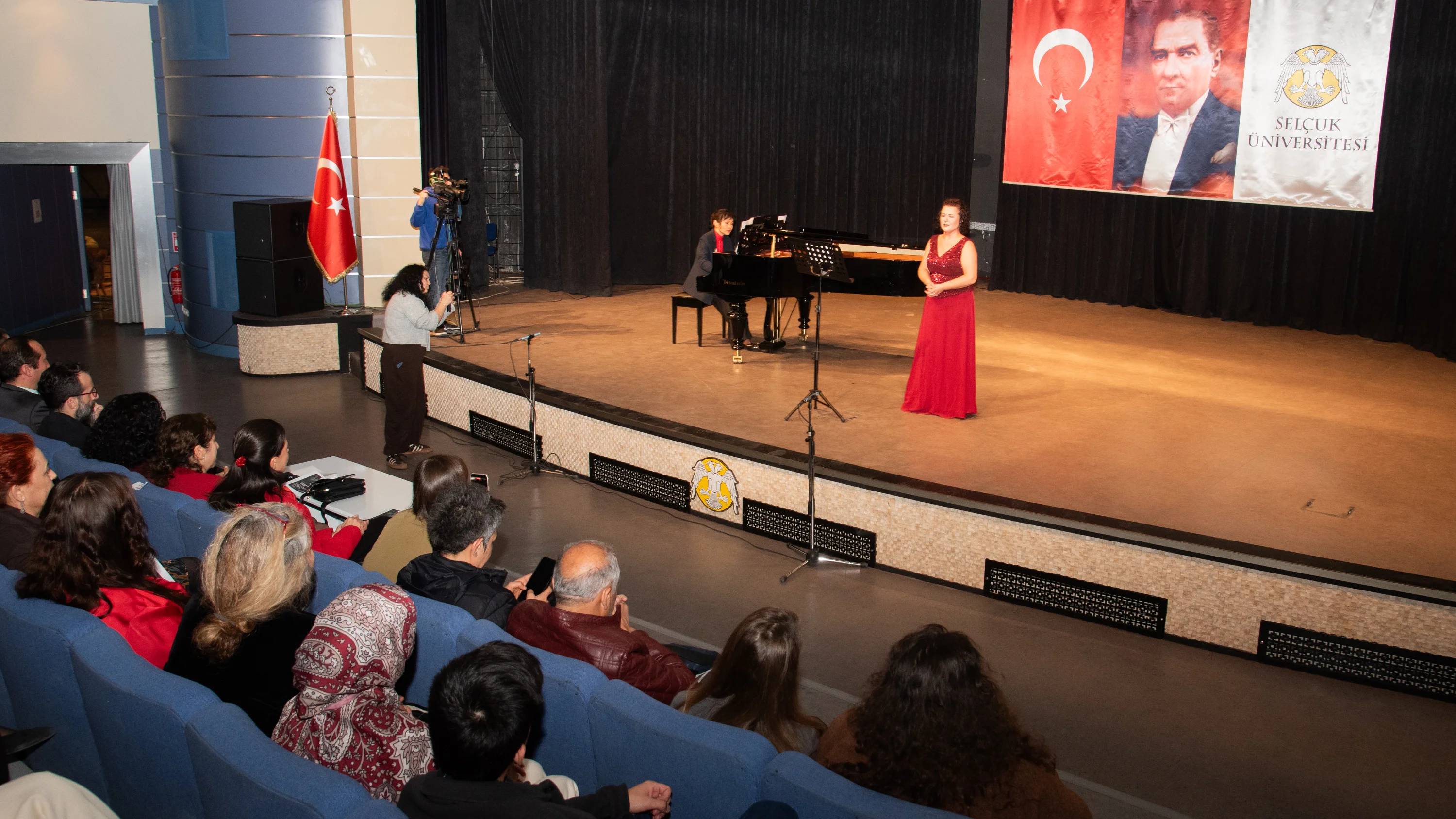 Selçuk Üniversitesinde Cumhuriyet Konseri büyük beğeni aldı