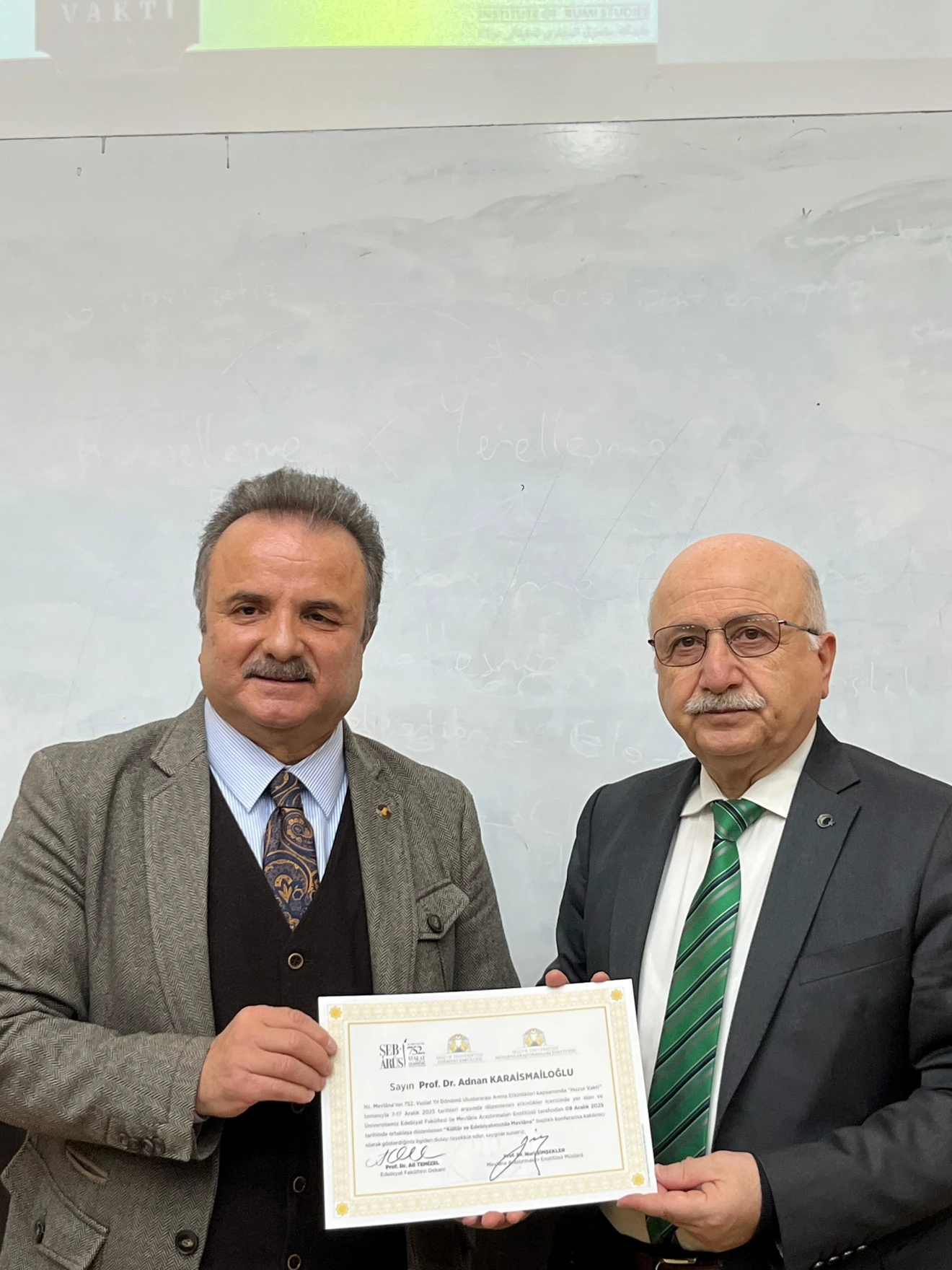 "Kültür ve Edebiyatımızda Mevlâna" Konferansı