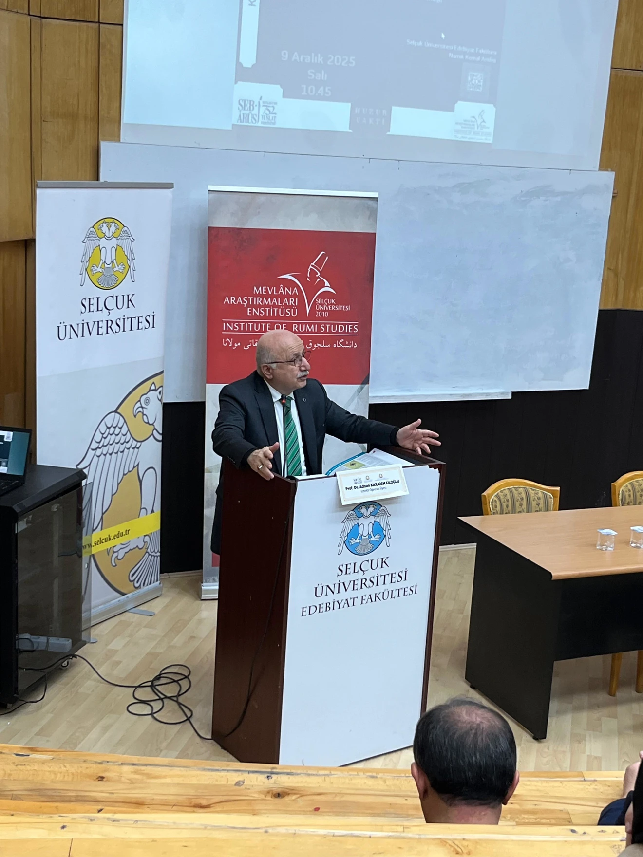 "Kültür ve Edebiyatımızda Mevlâna" Konferansı