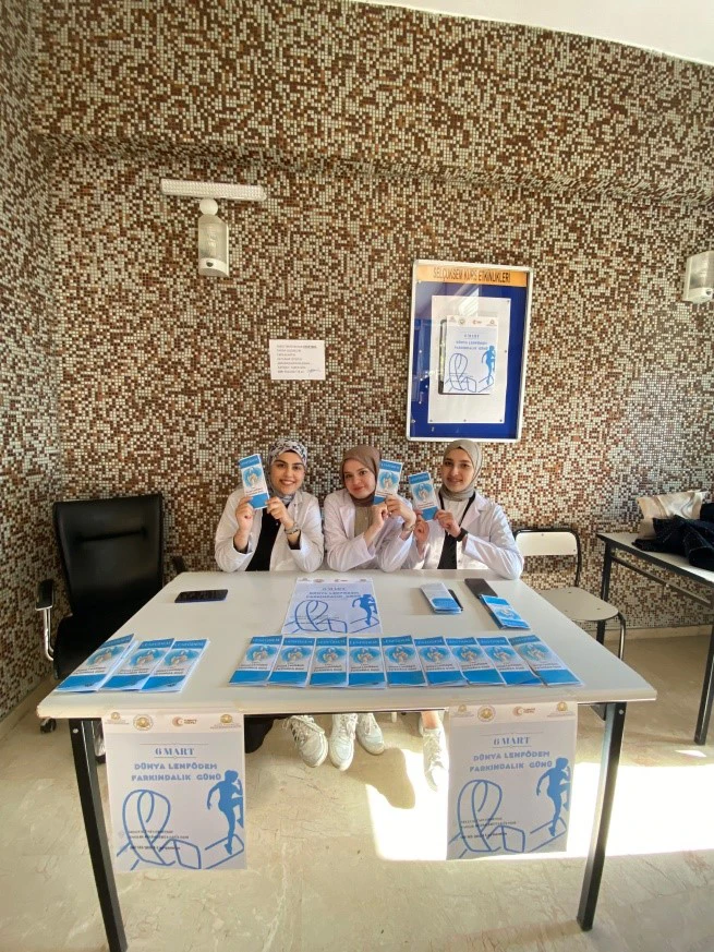 Fizyoterapi ve Rehabilitasyon Bölümü 6 Mart Dünya Lenfödem Farkındalık Günü Etkinliği