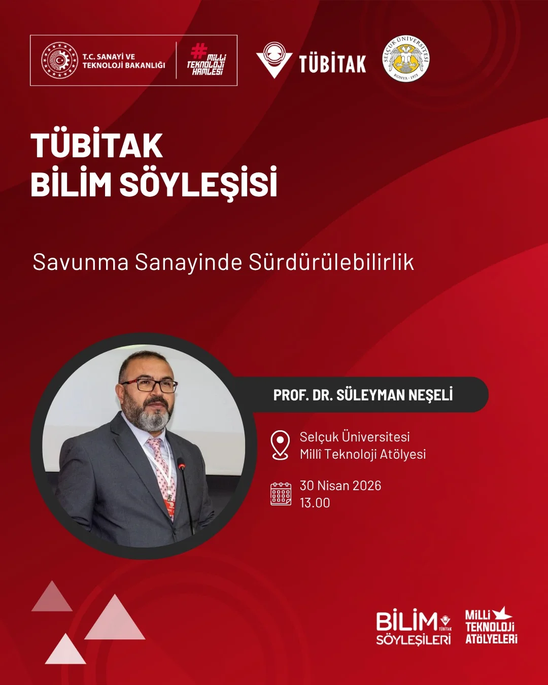 Bilim Söyleşisi: Savunma Sanayinde Sürdürülebilirlik