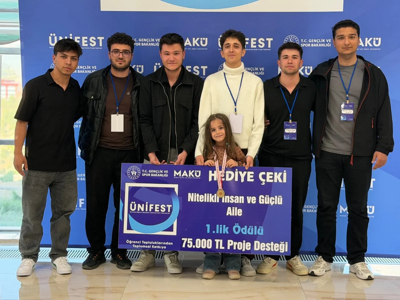 AYZEK Sona Ekibi UNIFEST’te Birincilik Ödülünün Sahibi Oldu