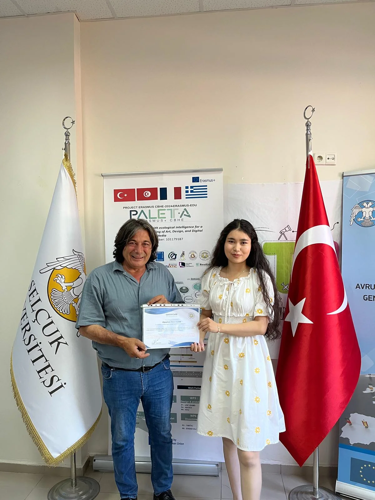 Orhun Değişim Programı ve İkili Anlaşma Öğrencilerine Başarı Sertifikası