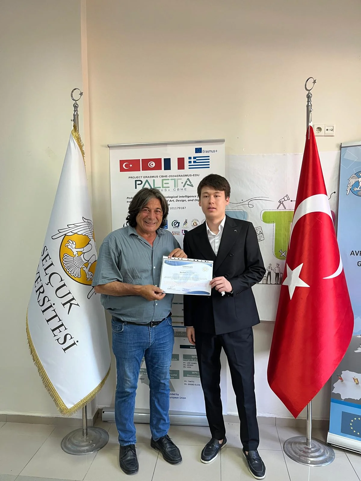 Orhun Değişim Programı ve İkili Anlaşma Öğrencilerine Başarı Sertifikası