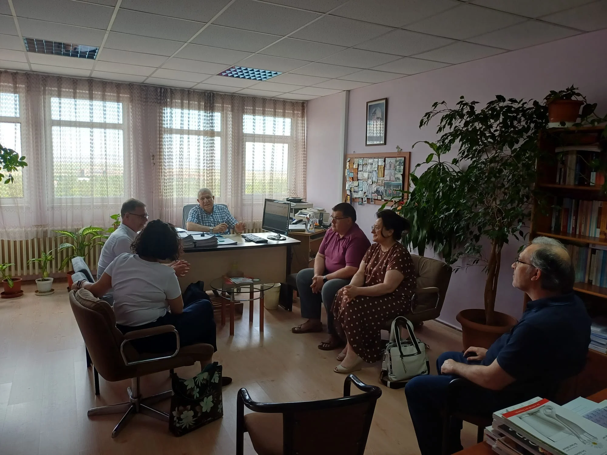 Poznań University of Life Sciences (Polonya) Heyeti Bölümümüzü Ziyaret Etti