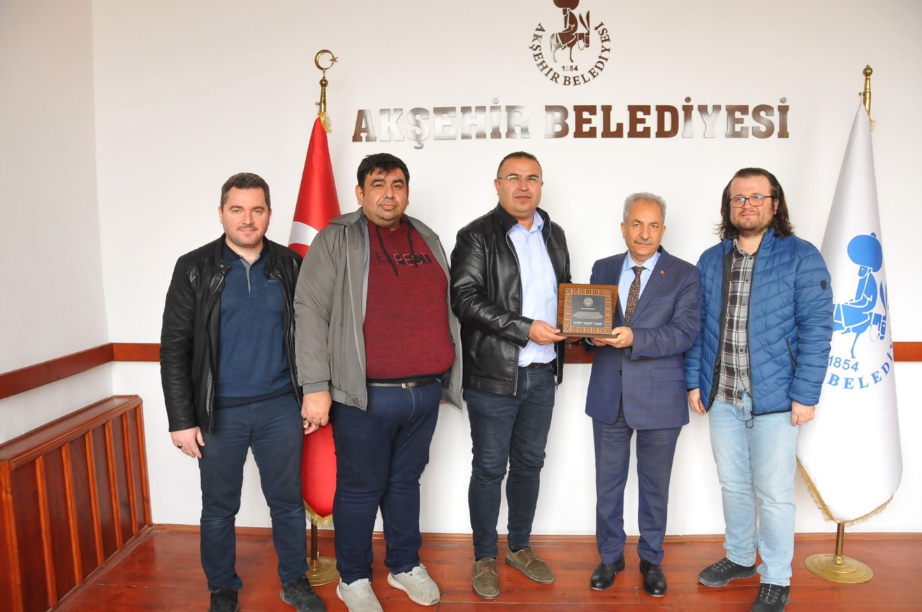 Akşehir Belediye Başkanı Sayın Dr. Salih AKKAYA’ya ziyaret