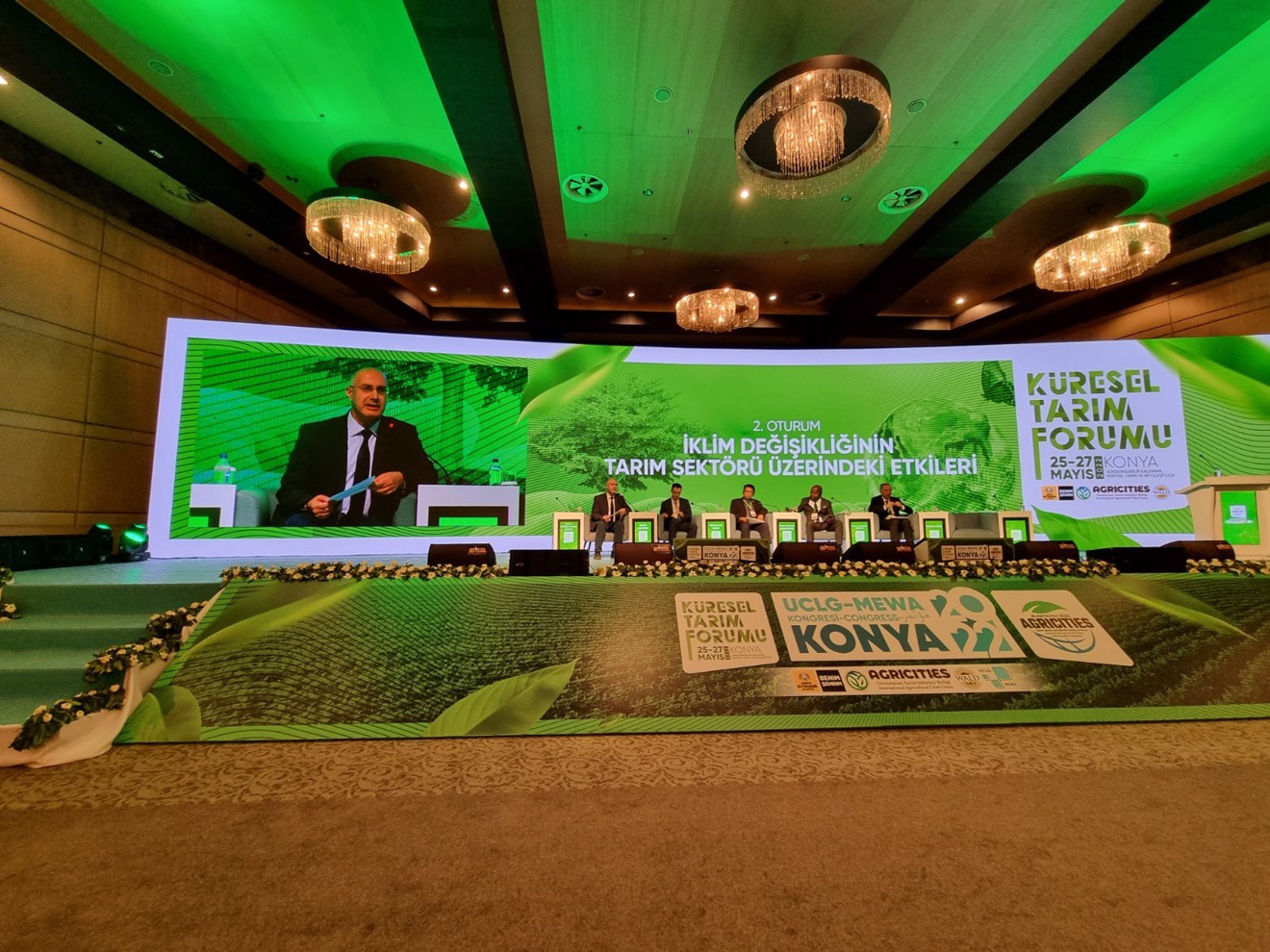 İklim Değişikliğinin Tarım Sektörü Üzerindeki Etkileri Toplantısı