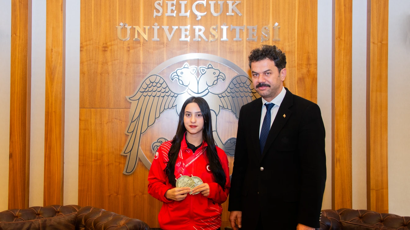 Milli sporcular, Selçuk Üniversitesini Avrupa şampiyonalarında gururlandırdı