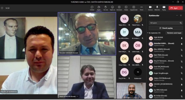 ‘’Turizmde Kamu ve Özel Sektör Kariyer İmkanlar’’ Konulu Webinar