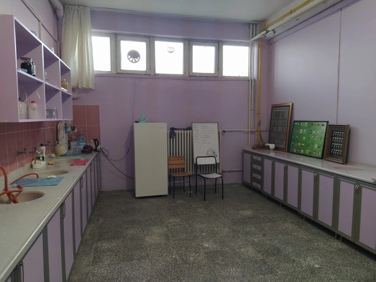 OKULUMUZ LABORATUVARLARI ,ÇİZİM SALONU VE KANTİN