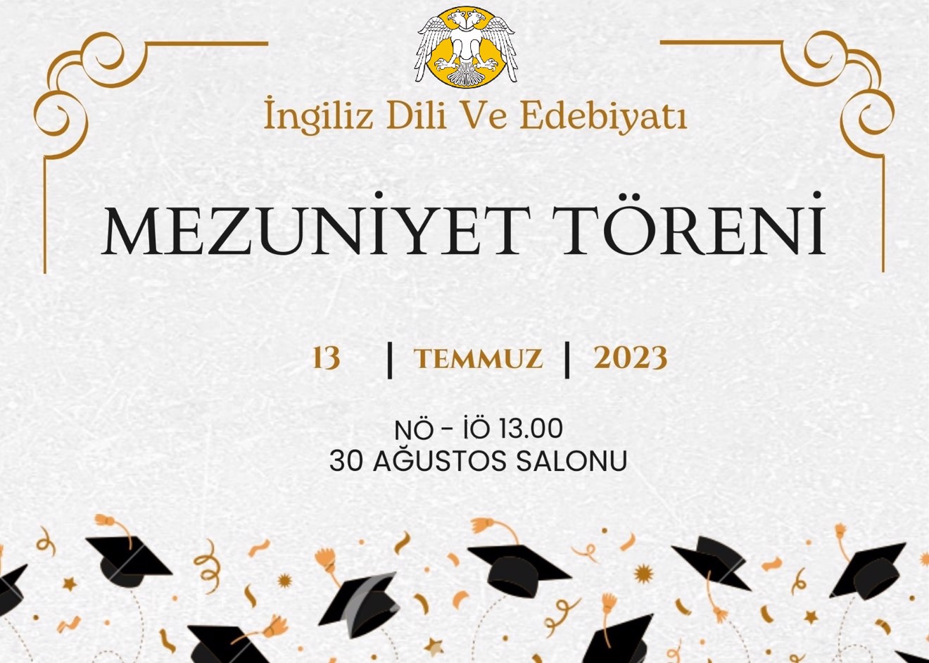 Mezuniyet töreni hk.
