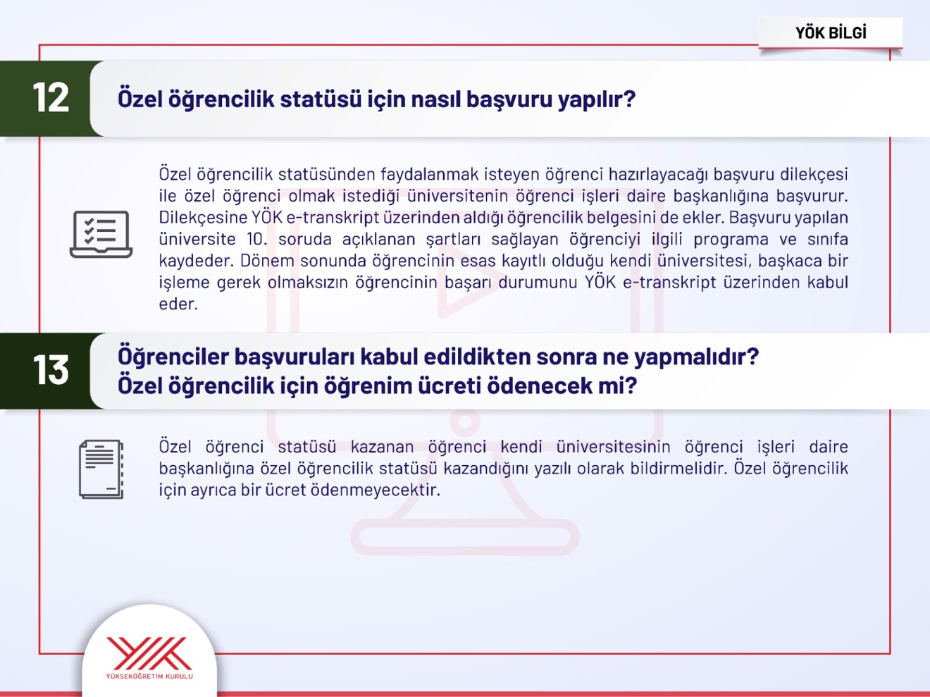 Yükseköğretim Kurulu, 2022-2023 Bahar Yarıyılı Eğitim ve Öğretime İlişkin Soru ve Cevapları Yayınladı