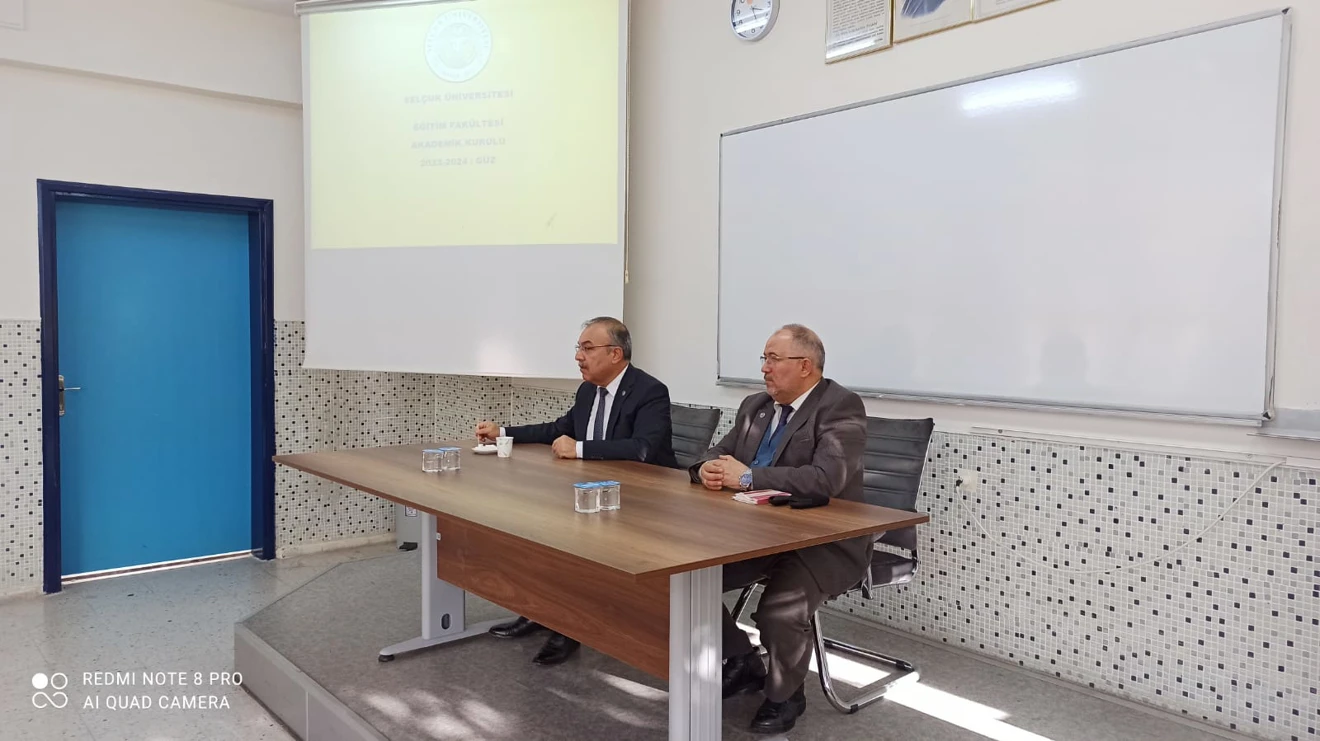 2023-24 Eğitim-Öğretim Yılı Akademik Kurul Toplantısı Yapıldı