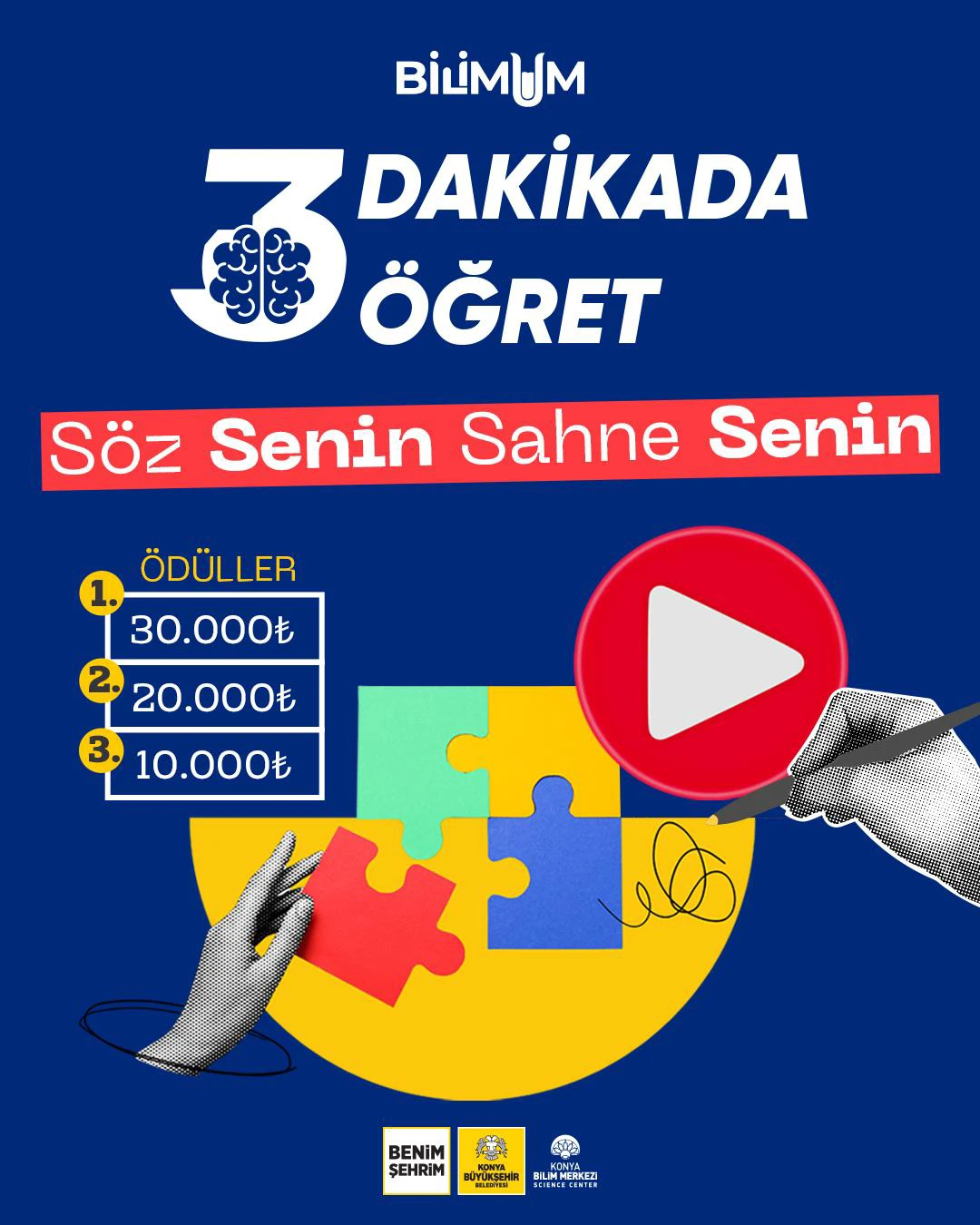 3 DAKİKADA ÖĞRET YARIŞMASI