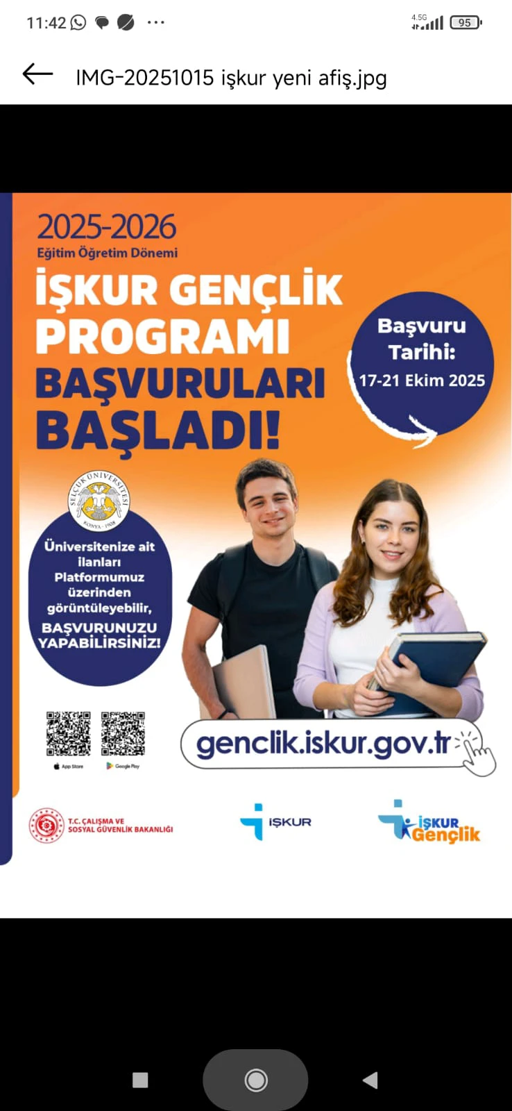 2025-2026 İşkur Gençlik Programı Başvuruları Başladı!