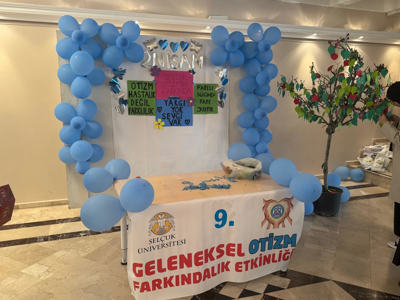 9. otizm farkındalık etkinliğine katılım sağlandı