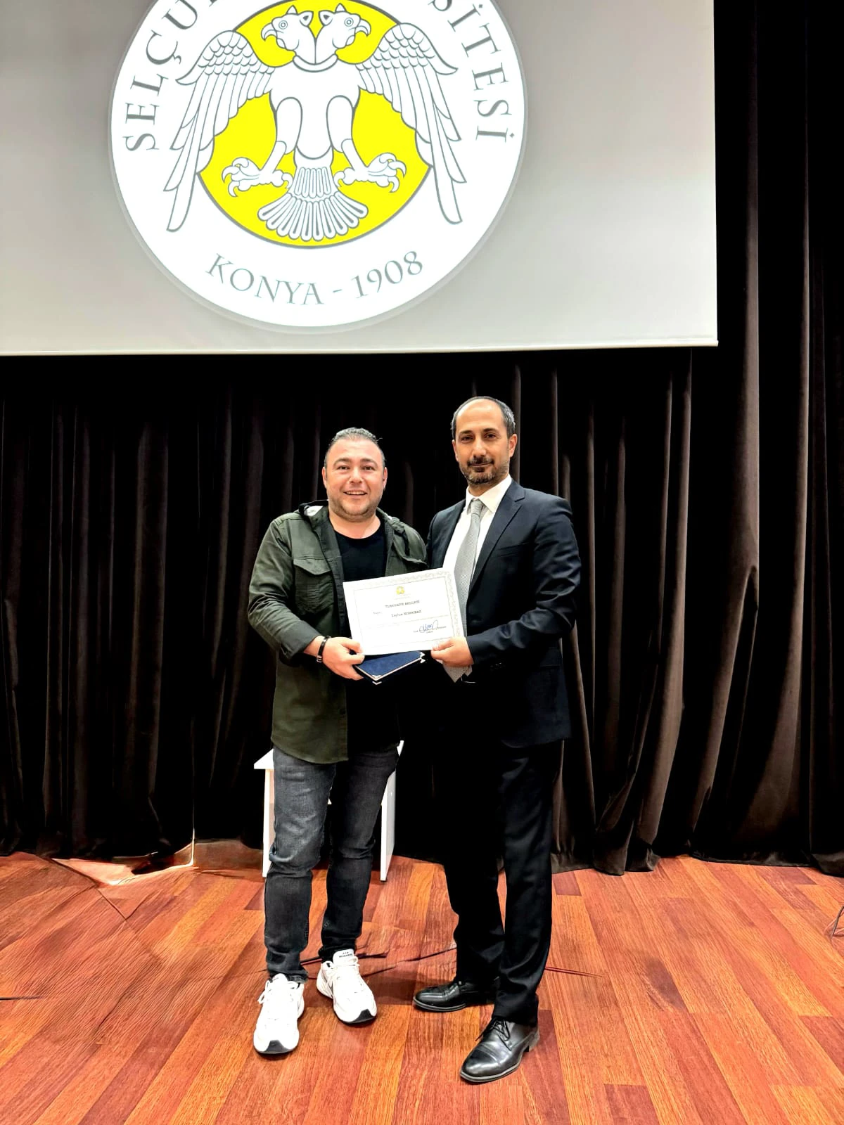 "Tayfun Korkmaz ile Ezgilerden Dizelere" adlı söyleşi gerçekleştirildi