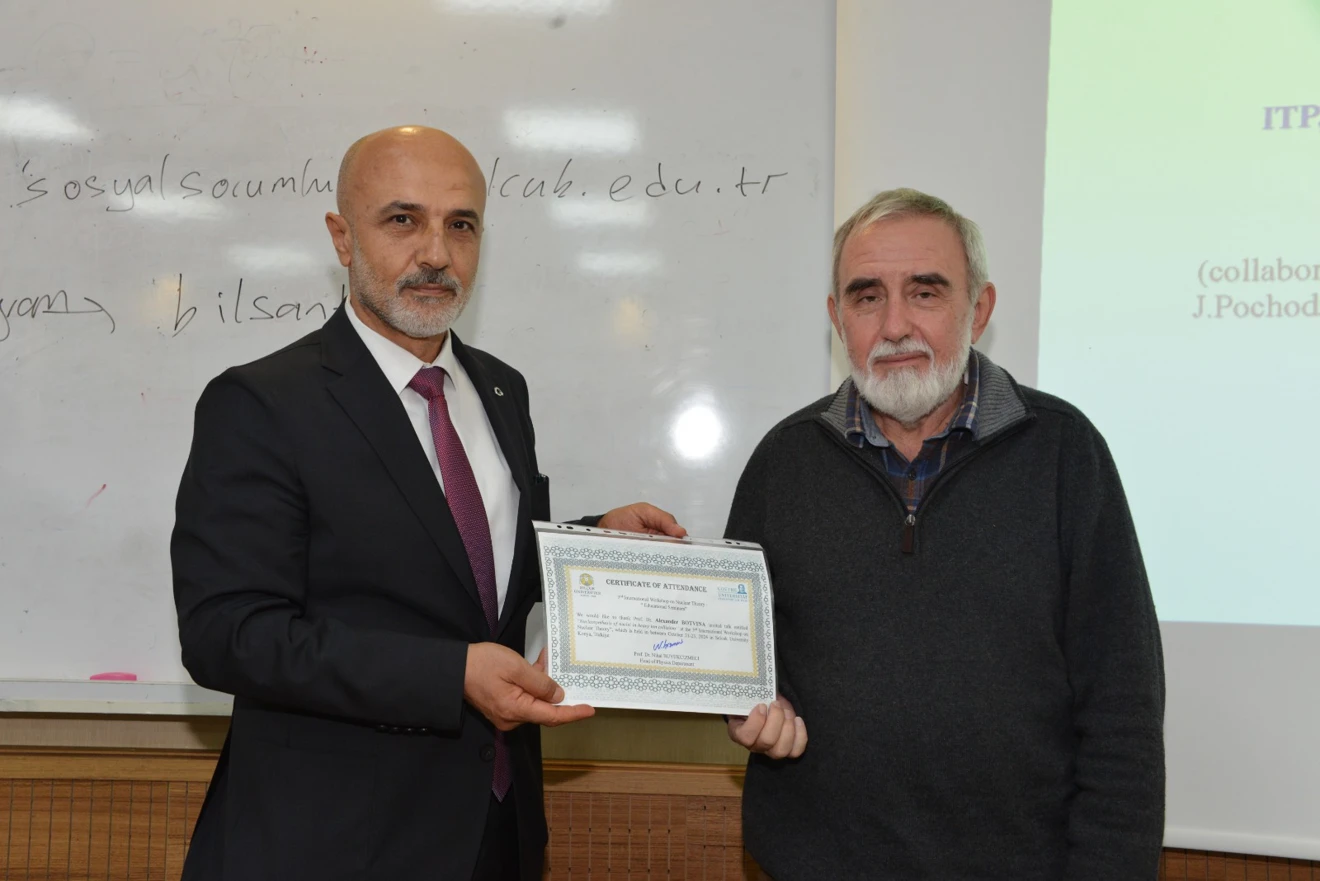 3. Uluslararası Nükleer Teori Çalıştayı: Eğitim Seminerleri