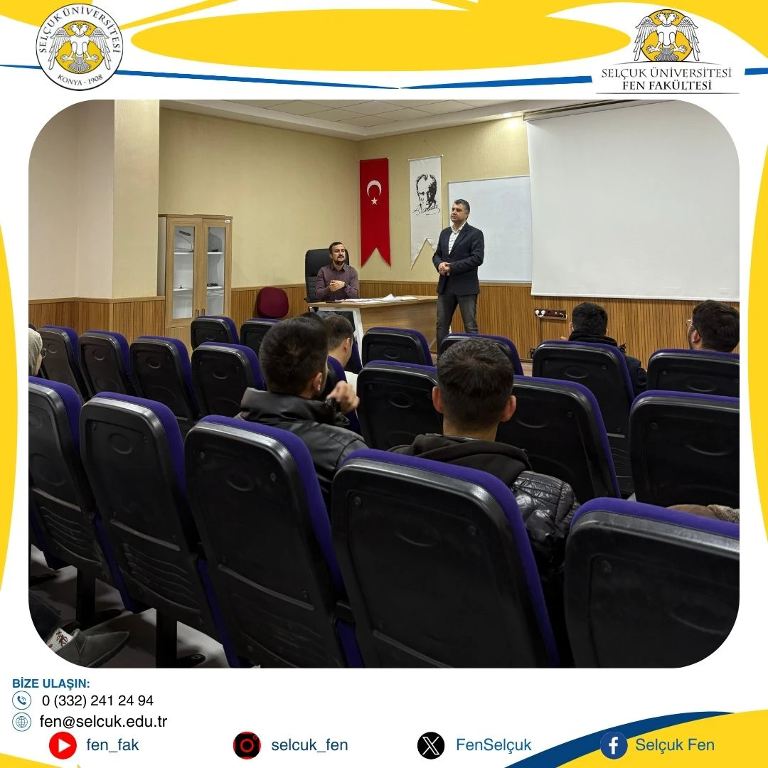 Fen Fakültesi Öğrenci-Dekan Buluşmaları Gerçekleştirildi