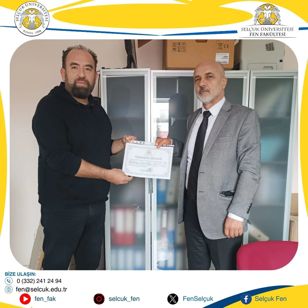 Bölüm Başkanlarına Teşekkür Ziyareti