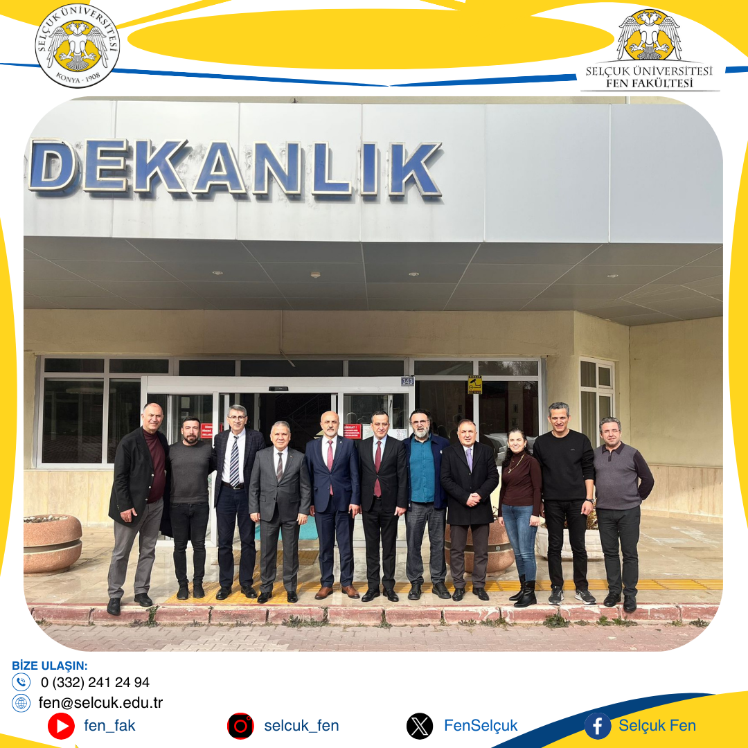 Mersin Üniversitesi Rektöründen Fakültemize Ziyaret
