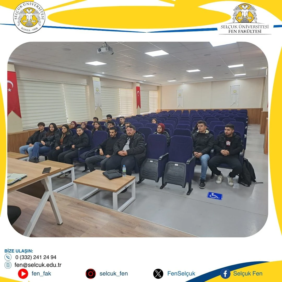 Fen Fakültesi Öğrenci-Dekan Buluşmalarının İkincisi Gerçekleştirildi