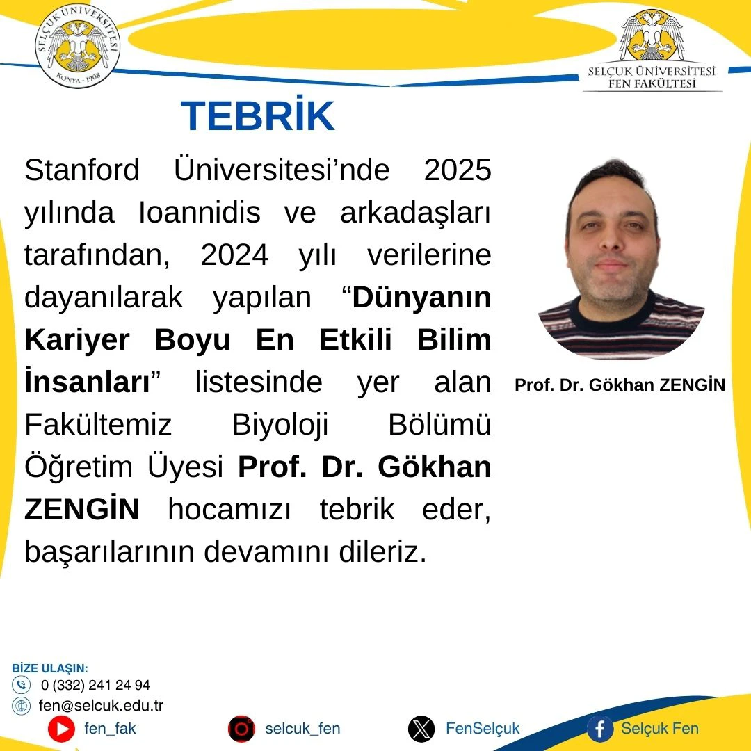 Fakültemizden Dünya Çapında Büyük Başarı