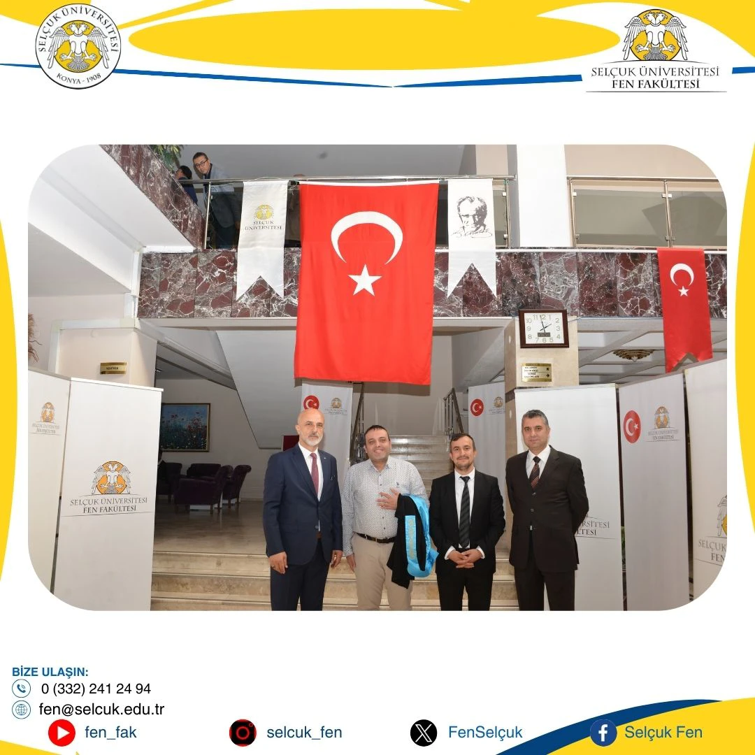 Fen Fakültesi 2025-2026 Yılı Akademik Kurul ve 2024 Yılı Başarı Ödül Töreni